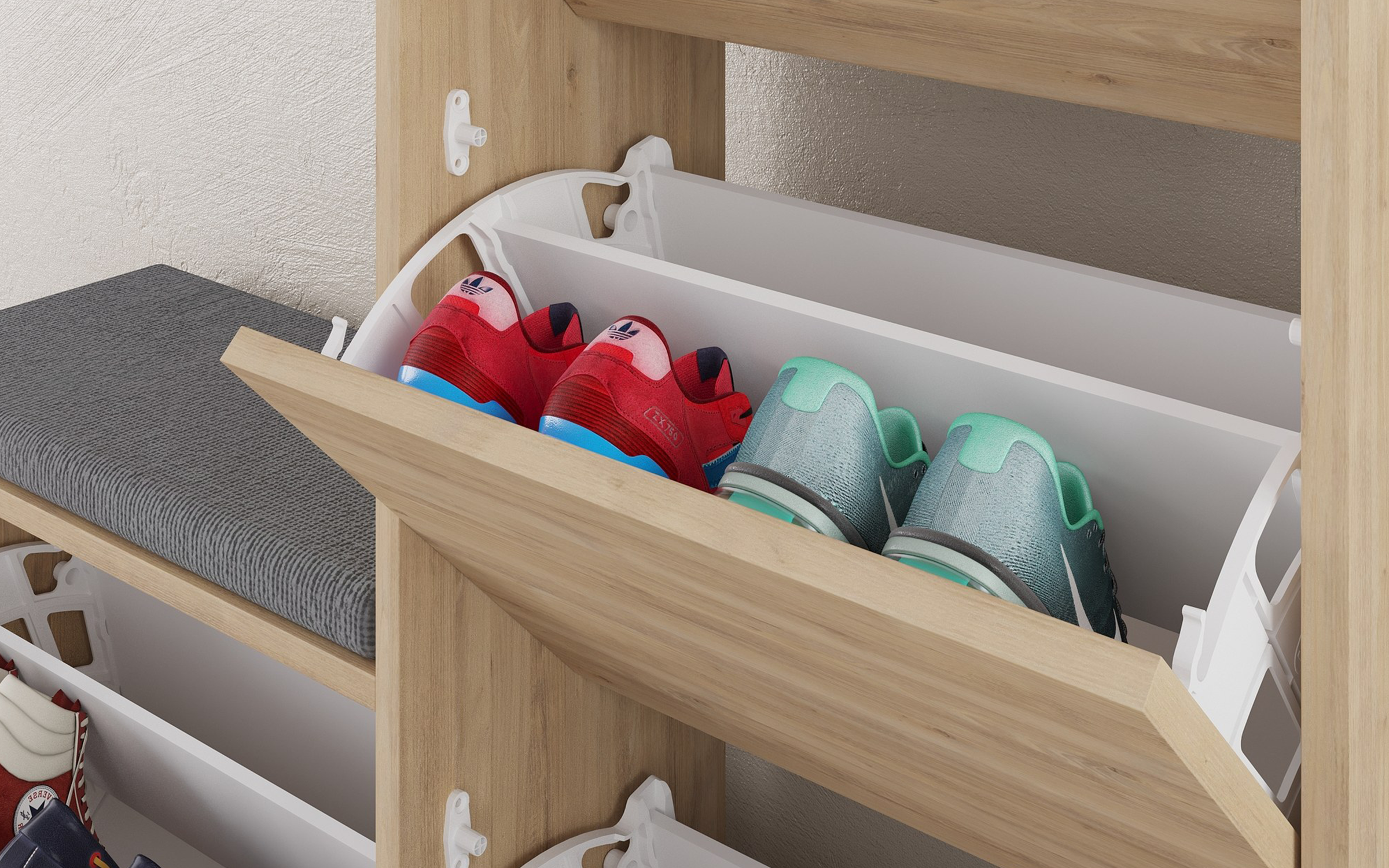 Pantofar Desio, stejar  4