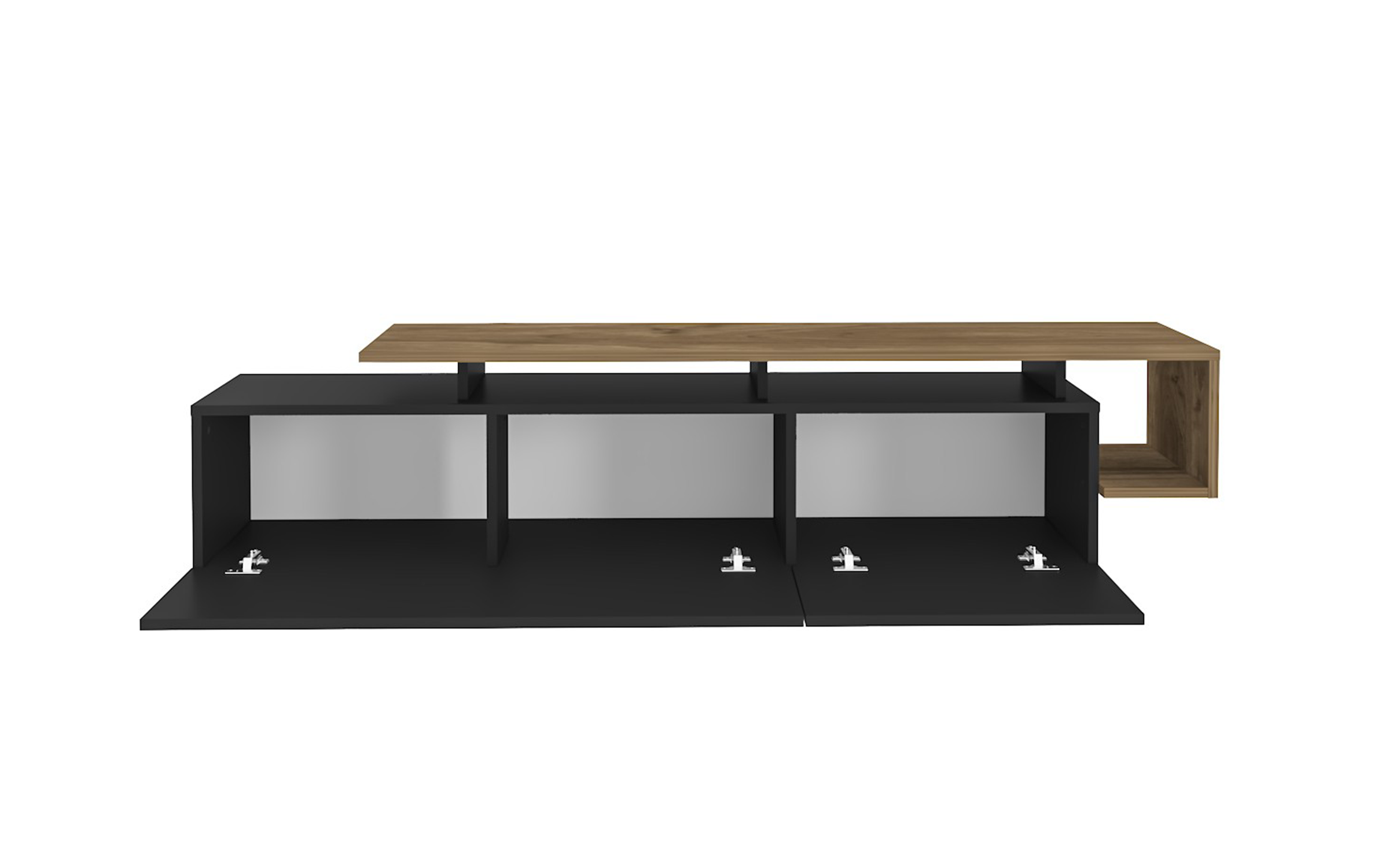 Modul TV Pilar, negru  5