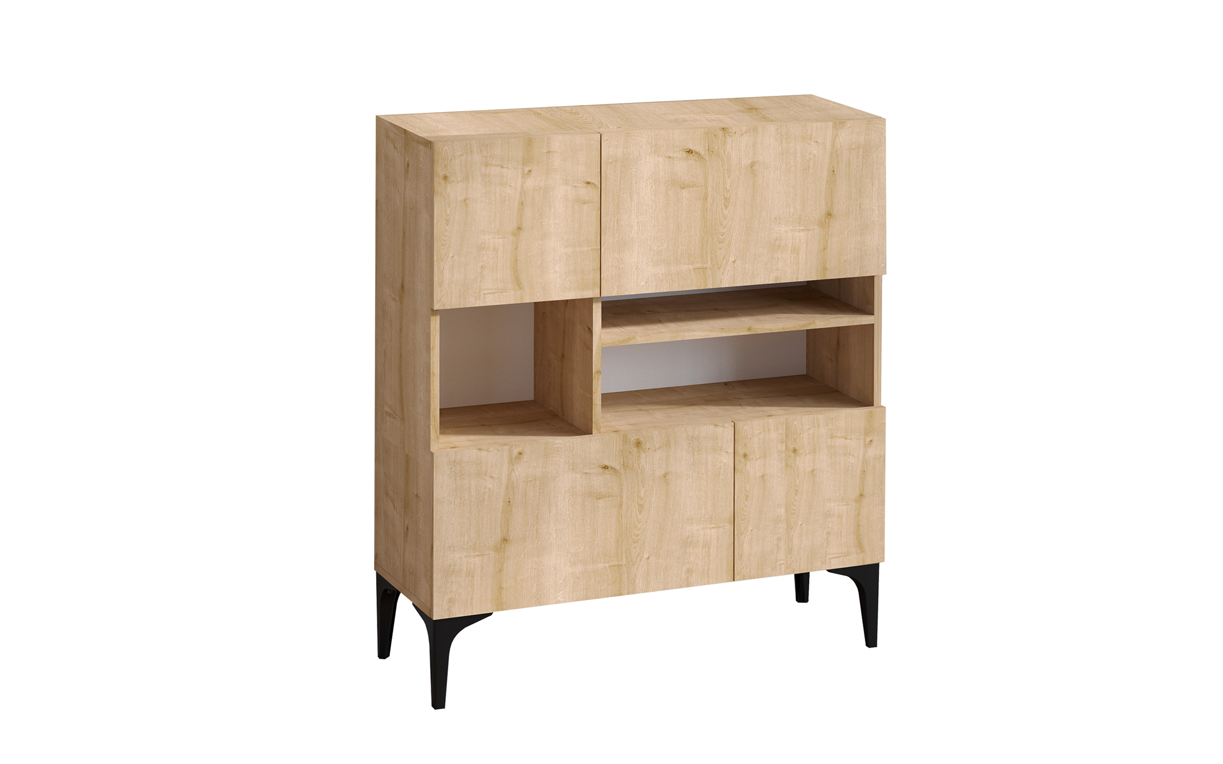 Comoda Crista, stejar safir  4