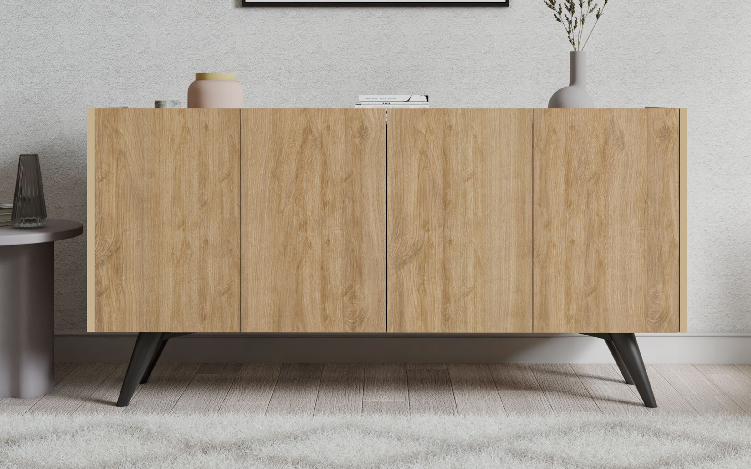 Comoda Pekin, stejar  2