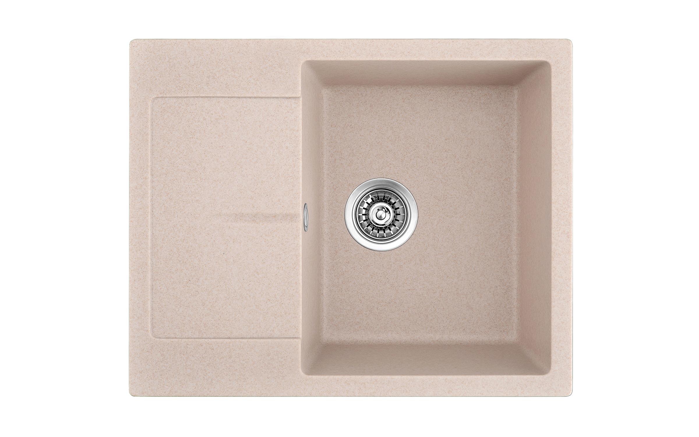 Chiuveta din granit ICGS8220, nisipiu, adancime 21.5 сm  1