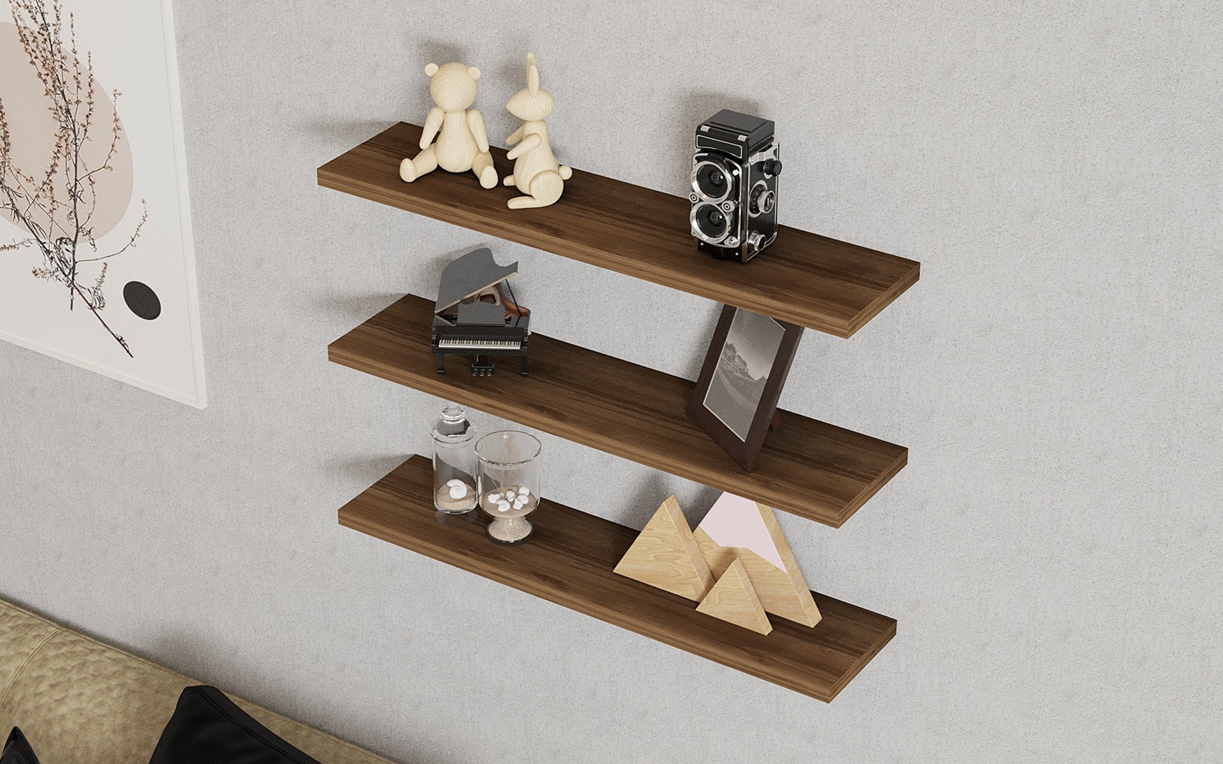 Etajera Boca, nuc  2