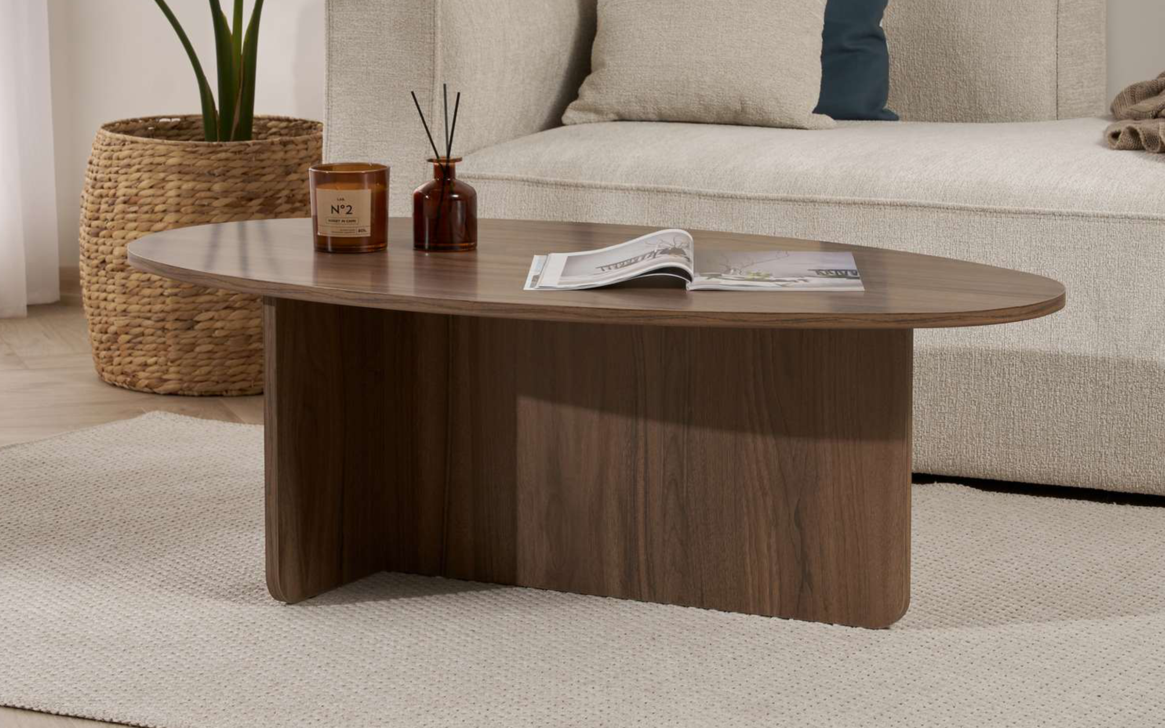 Masuta de cafea Orba, nuc  3