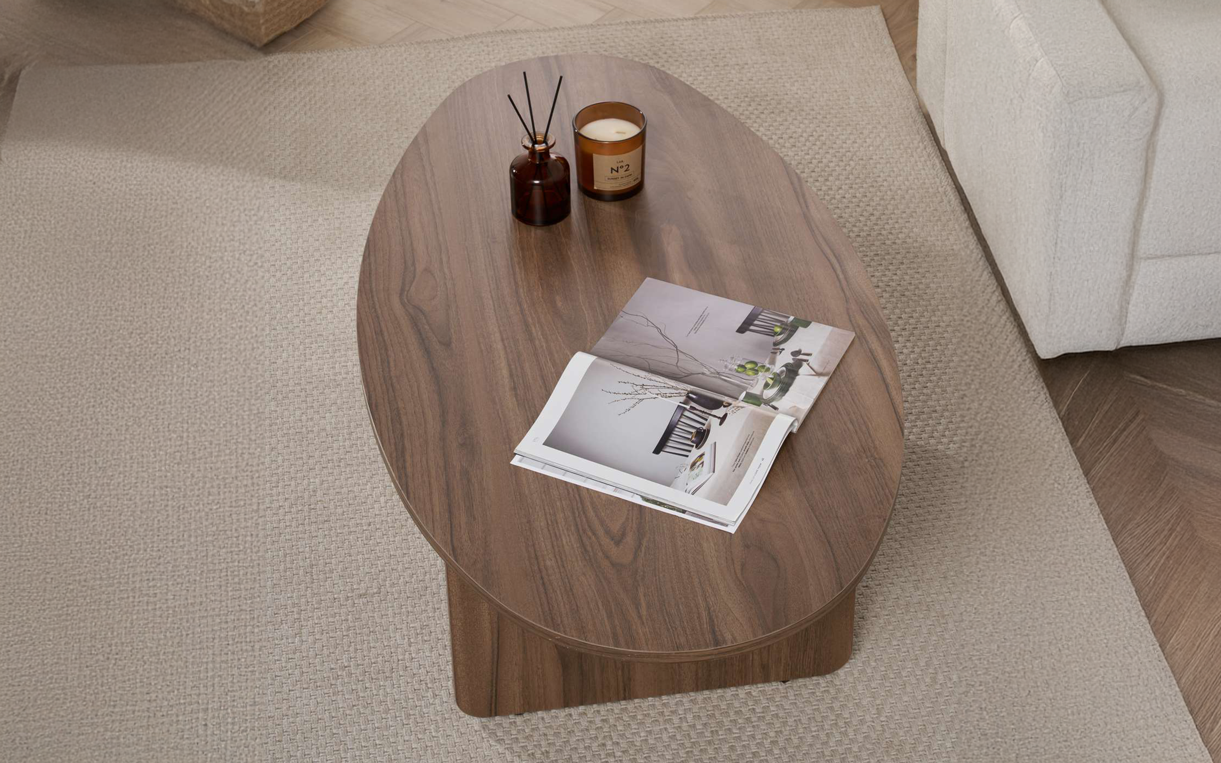 Masuta de cafea Orba, nuc  6