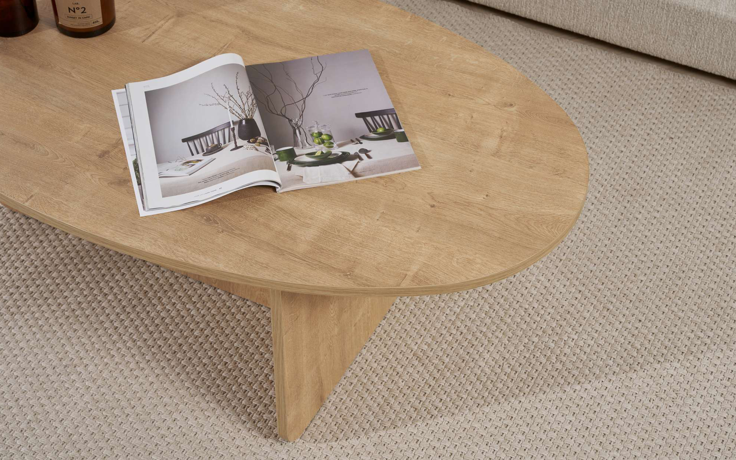 Masuta de cafea Orba, stejar  7