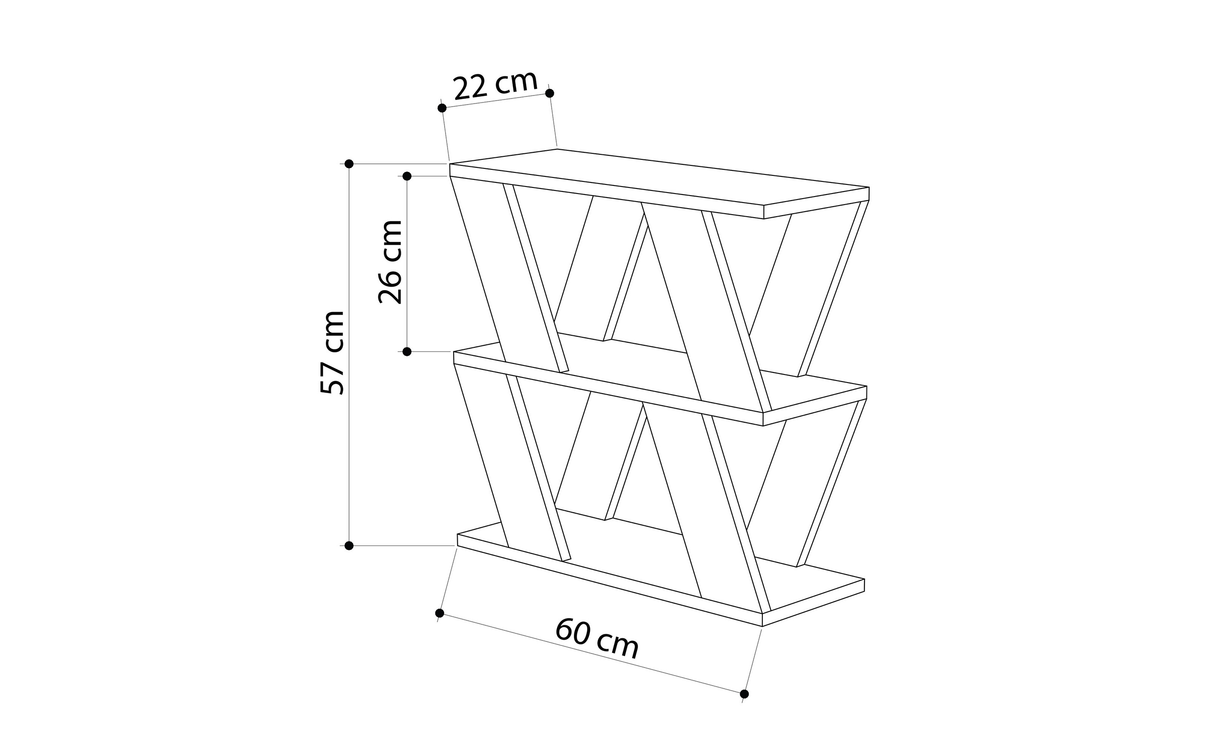 Masuta ajutatoare Lavena, alb  2