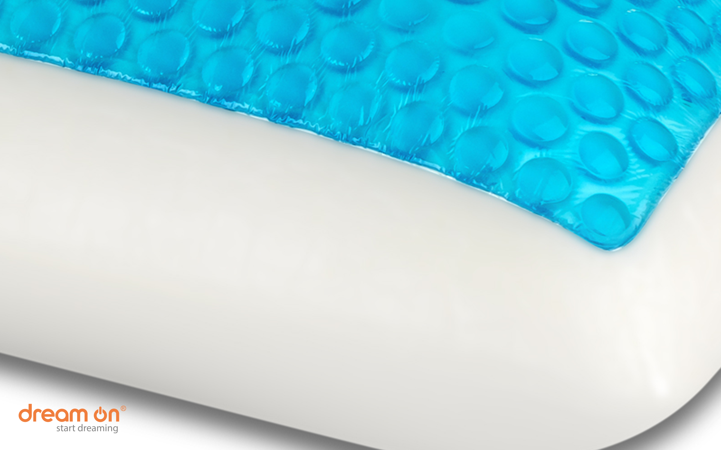 Perna 59/39 Gel Queen, alb  4