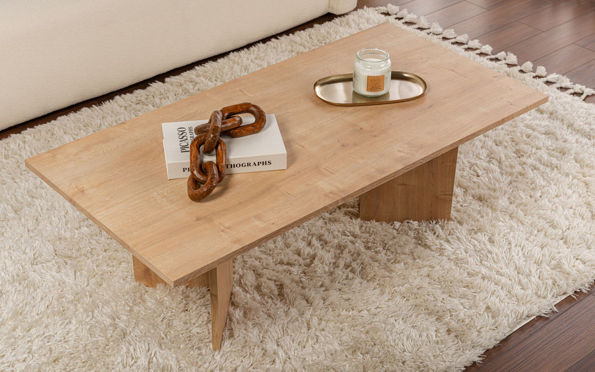 Masuta de cafea Sabin, stejar safir  4