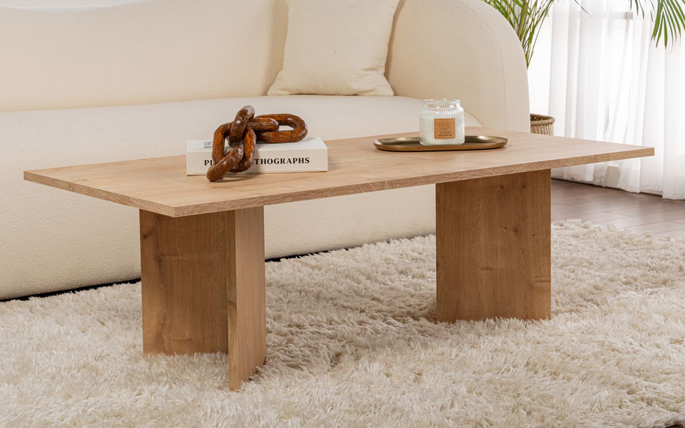 Masuta de cafea Sabin, stejar safir  3