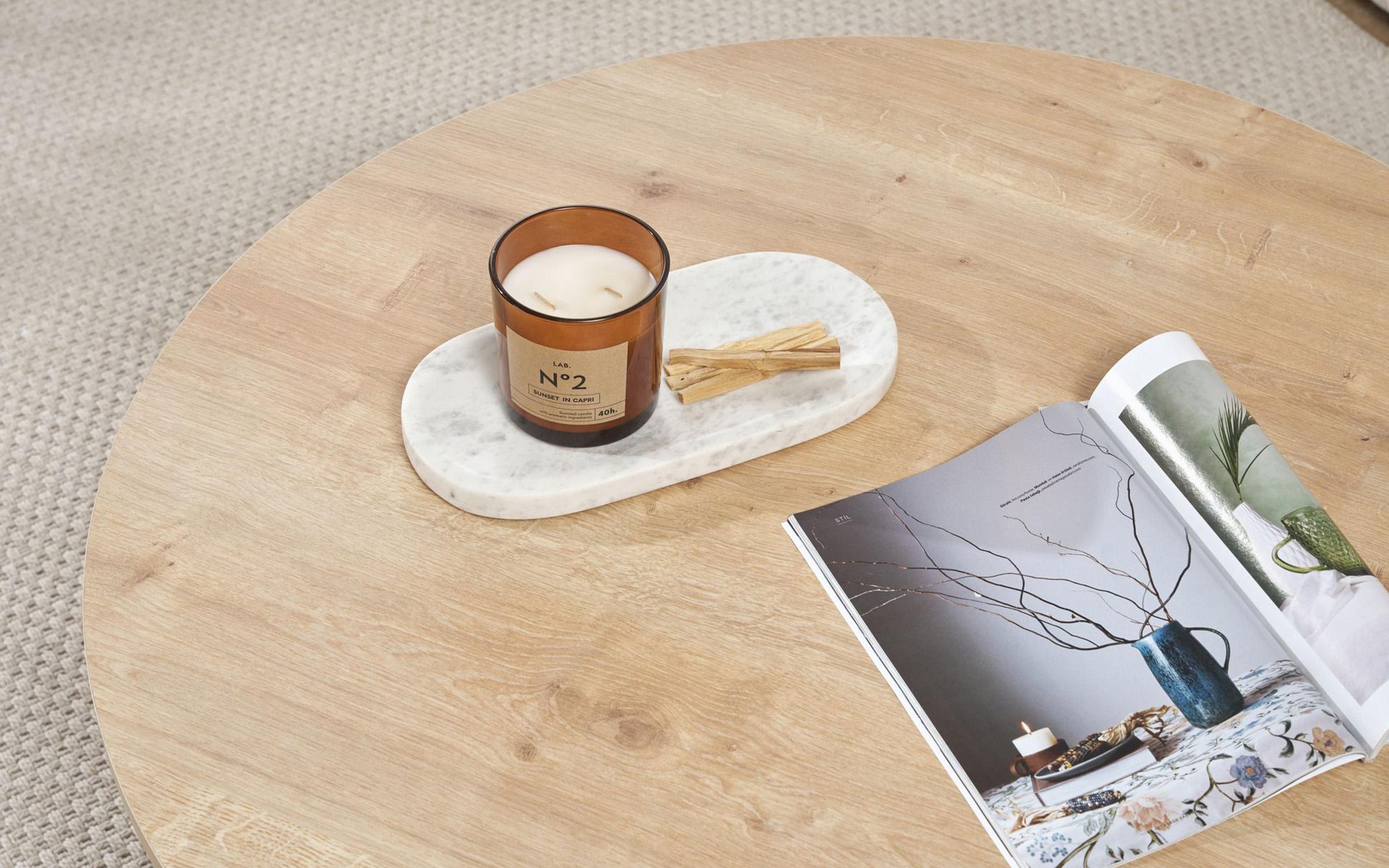 Masuta de cafea Soles, stejar safir  6