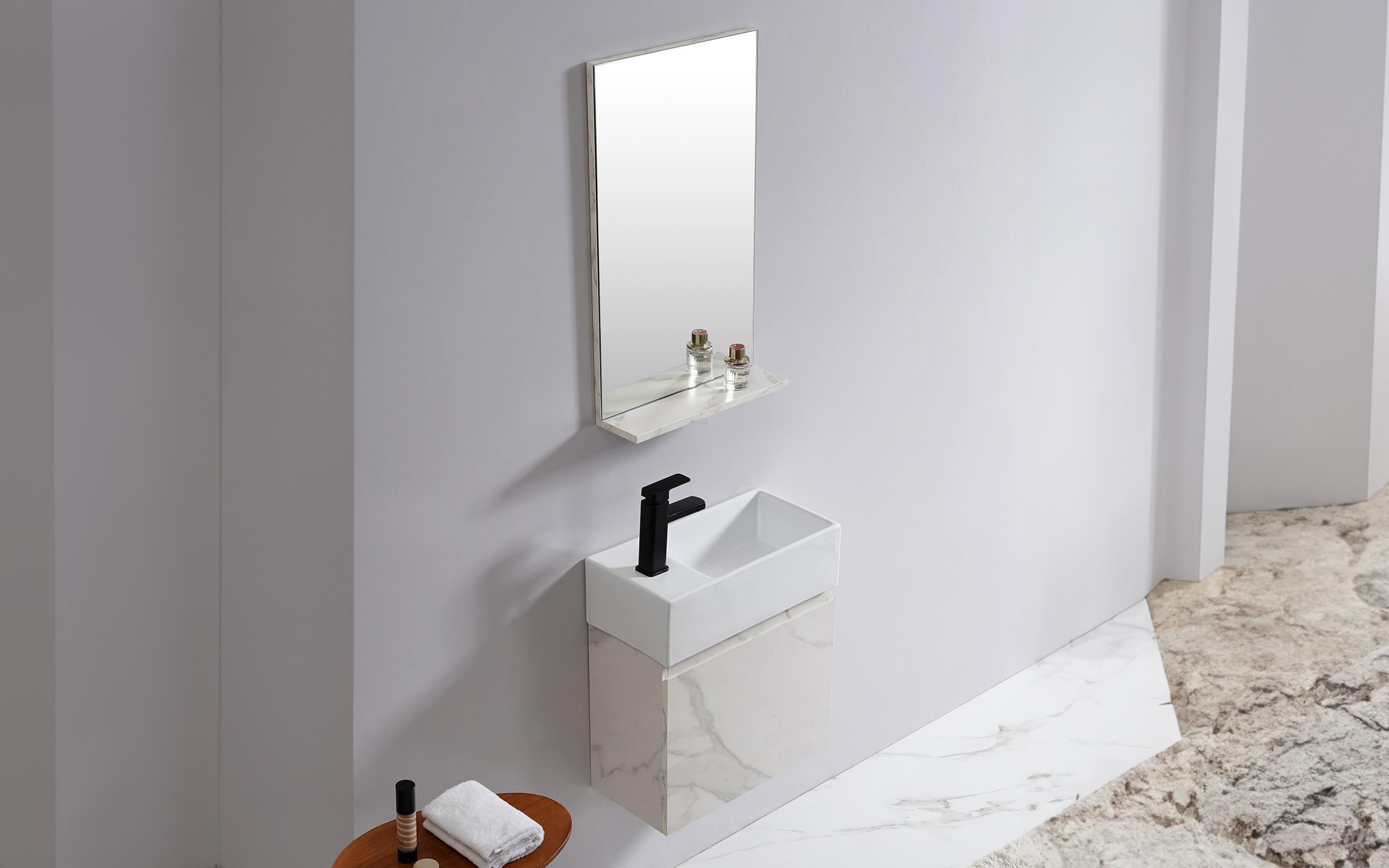 Set PVC pentru baie Telma 2, alb  3