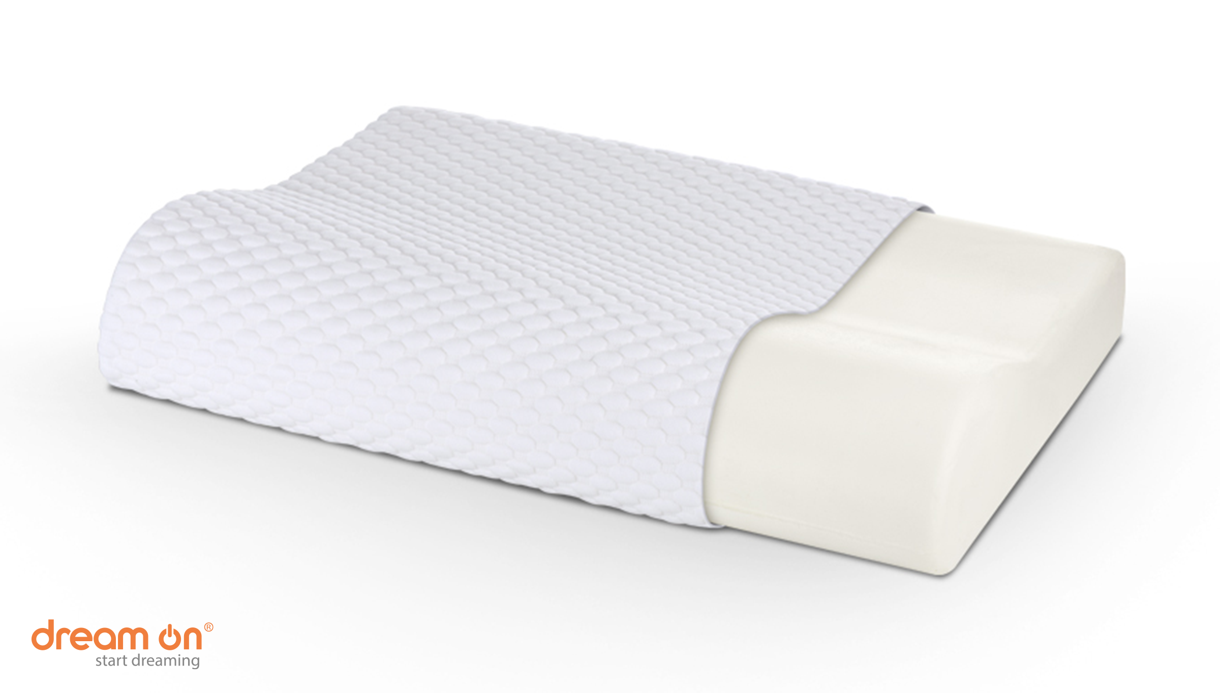 Perna 67/43 Memory Premium, alb  2
