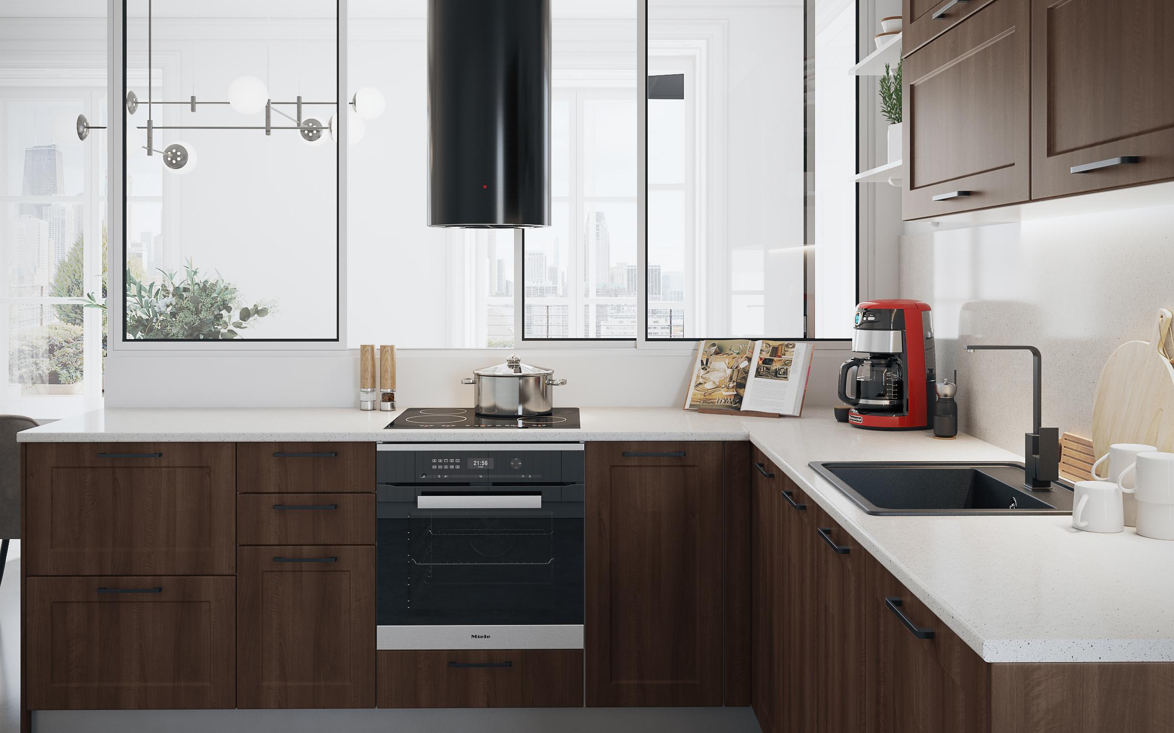 Dulap de bucatarie Sena 11, nuc  4