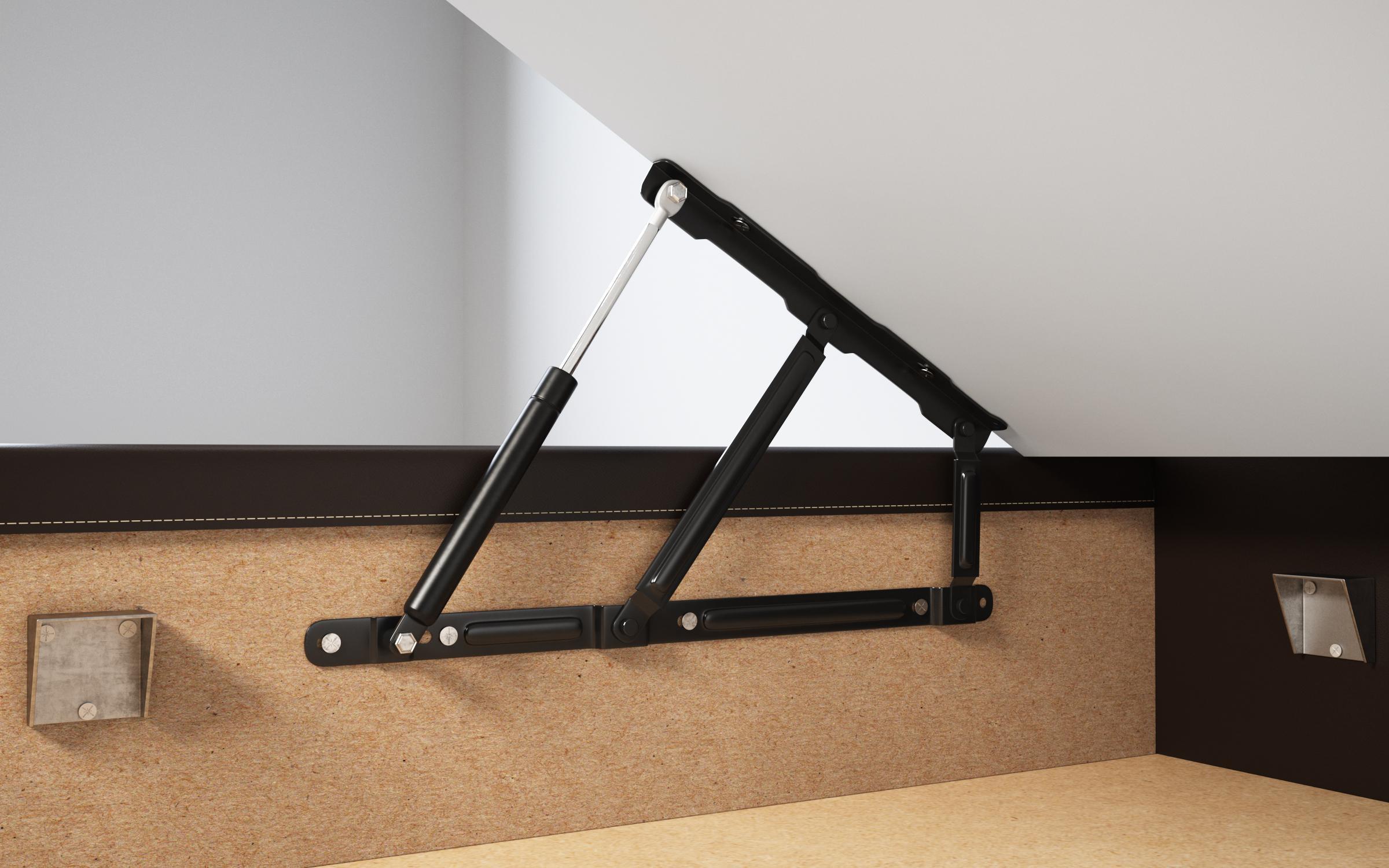 Set mecanism de ridicare special + baza MDF 2,5 mm.,   1