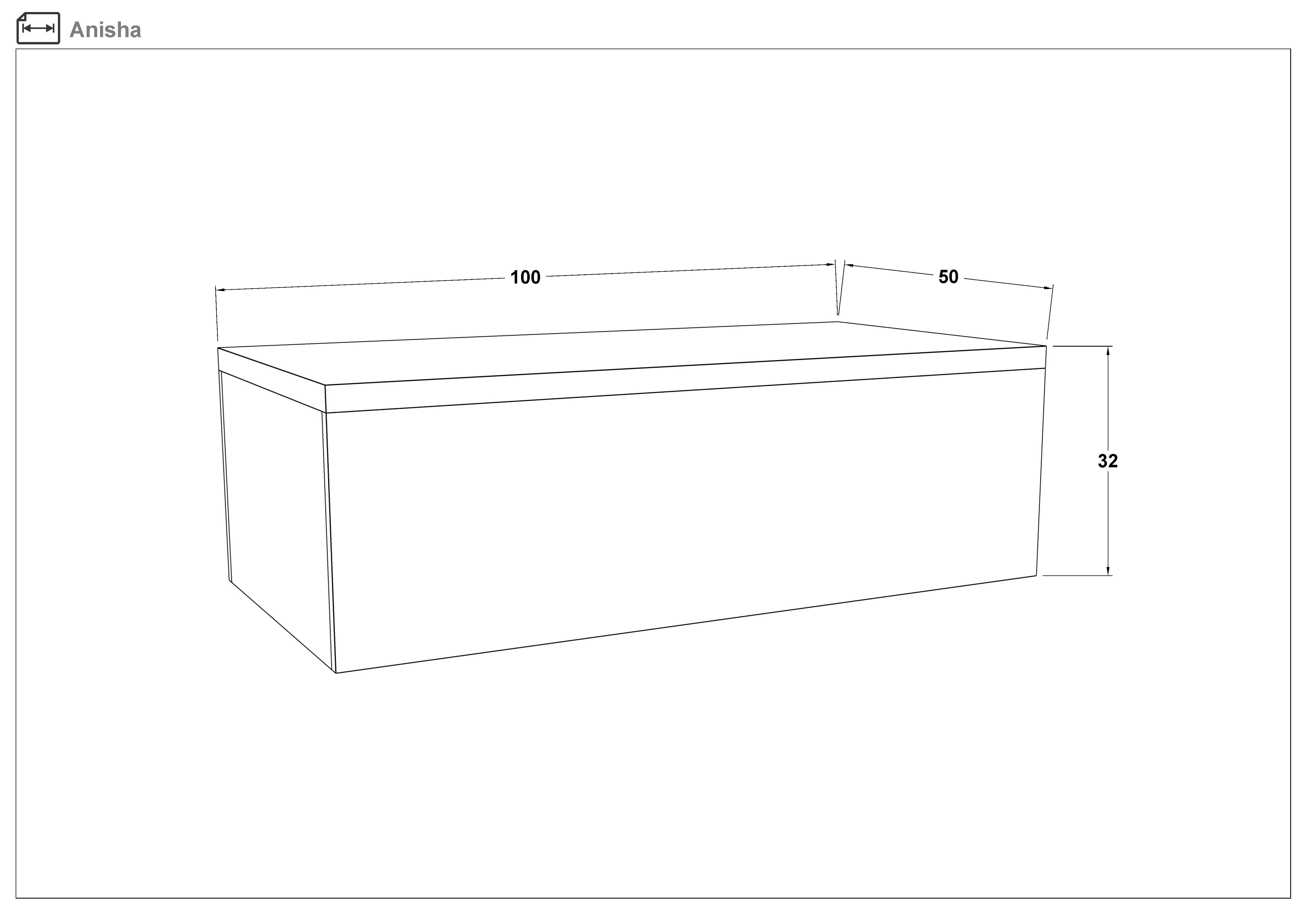Masuta de cafea Anisha, alb + gri  2