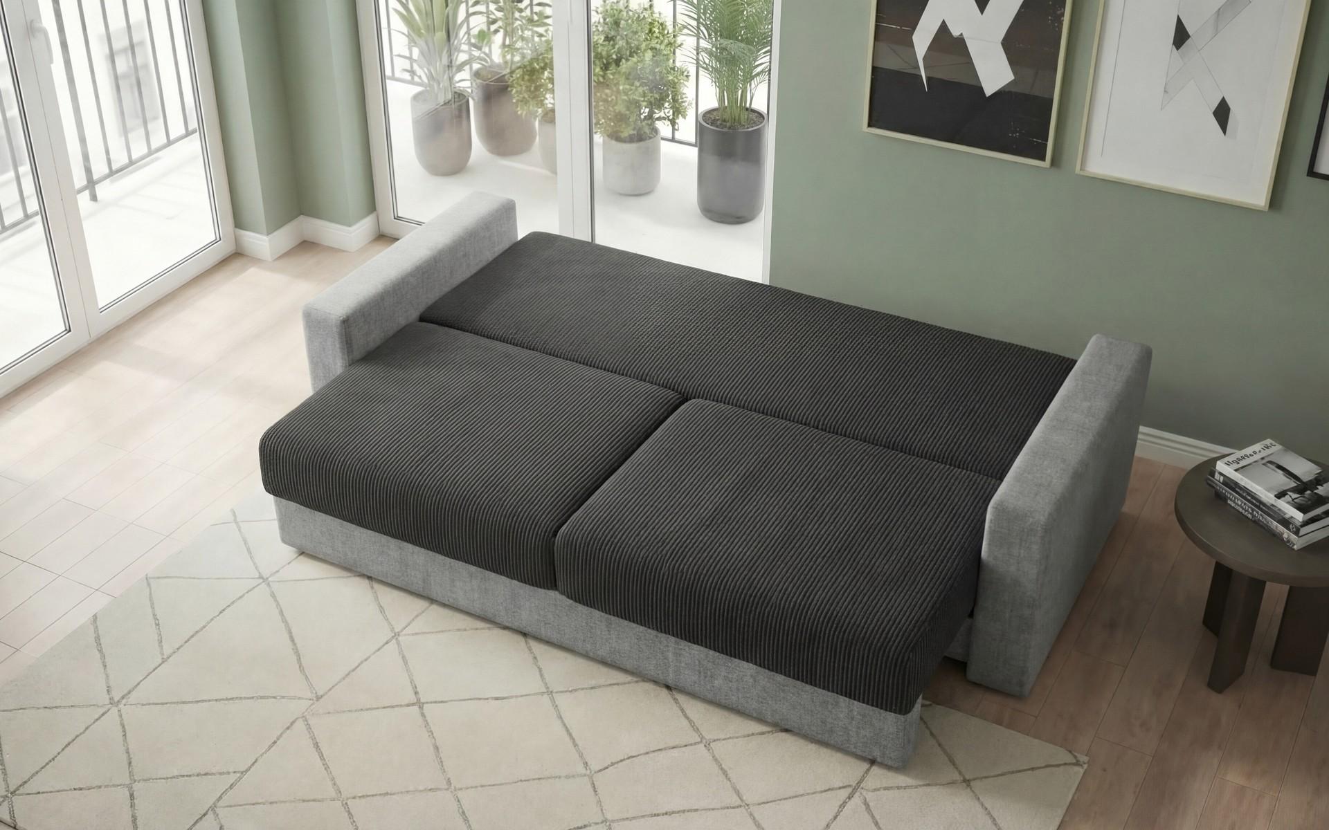 Canapea extensibila Arizona, gri inchis + gri  5