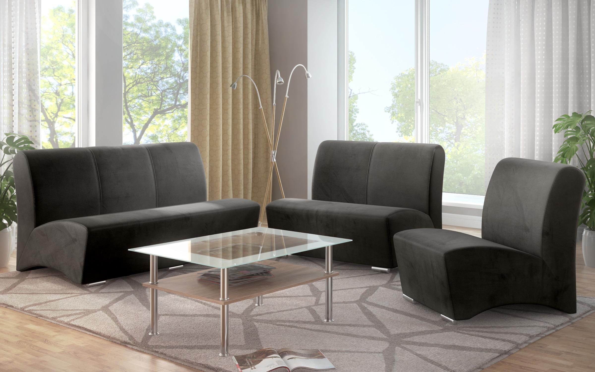 Fotoliu Arturo II, gri inchis  5