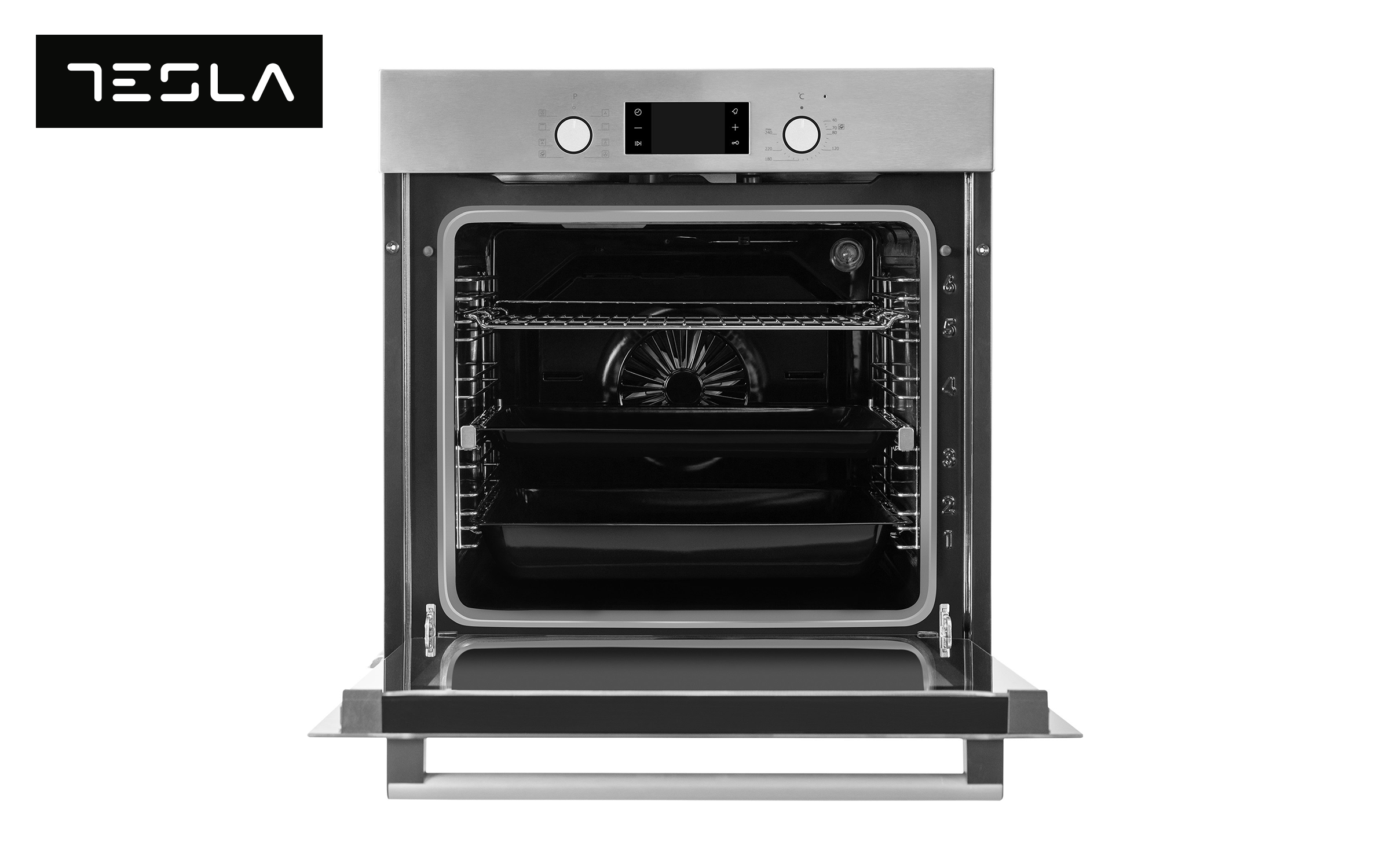Cuptor incorporabil TESLA BO900SX, inox  2