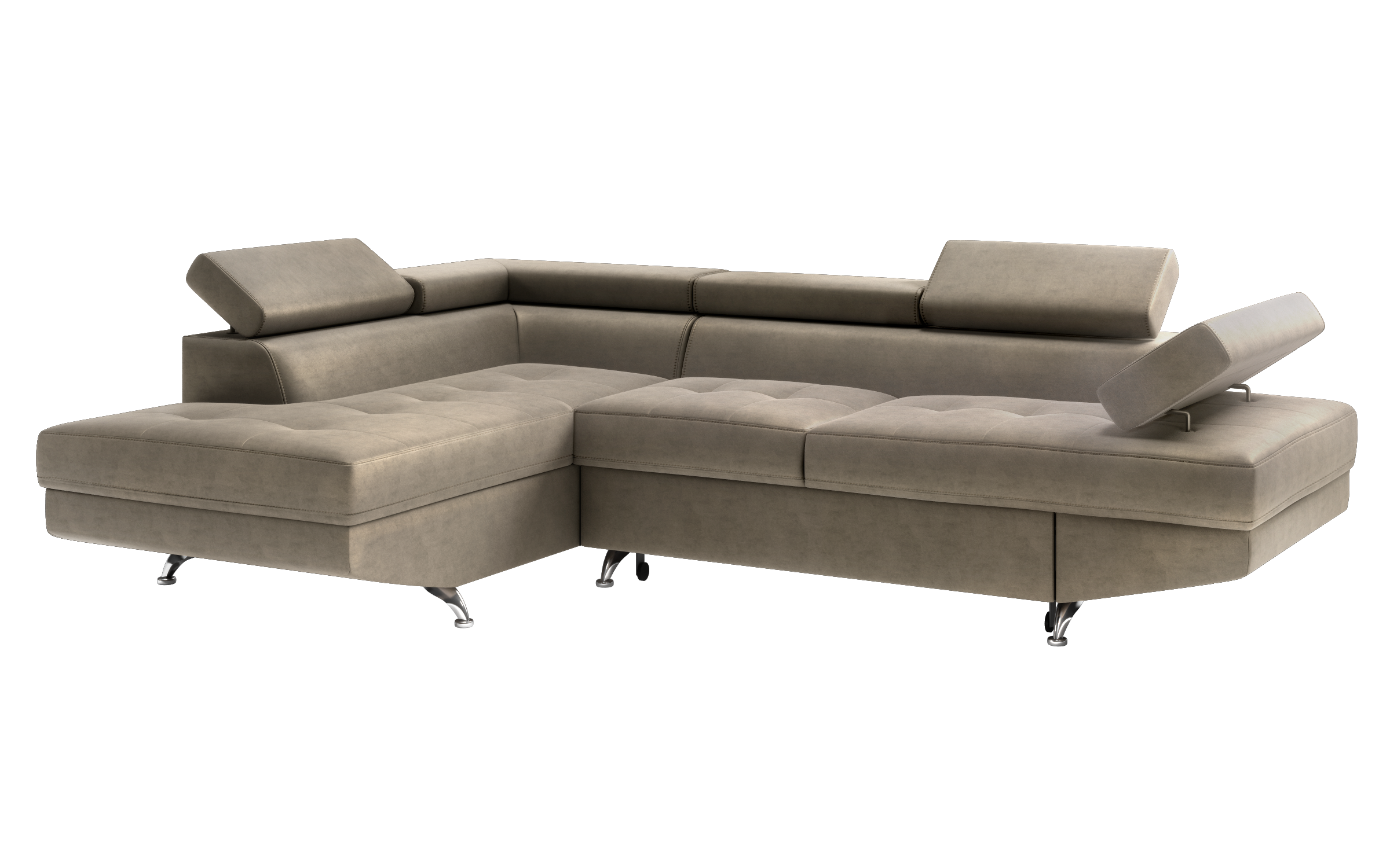 Coltar extensibil Bark M, bej inchis  1