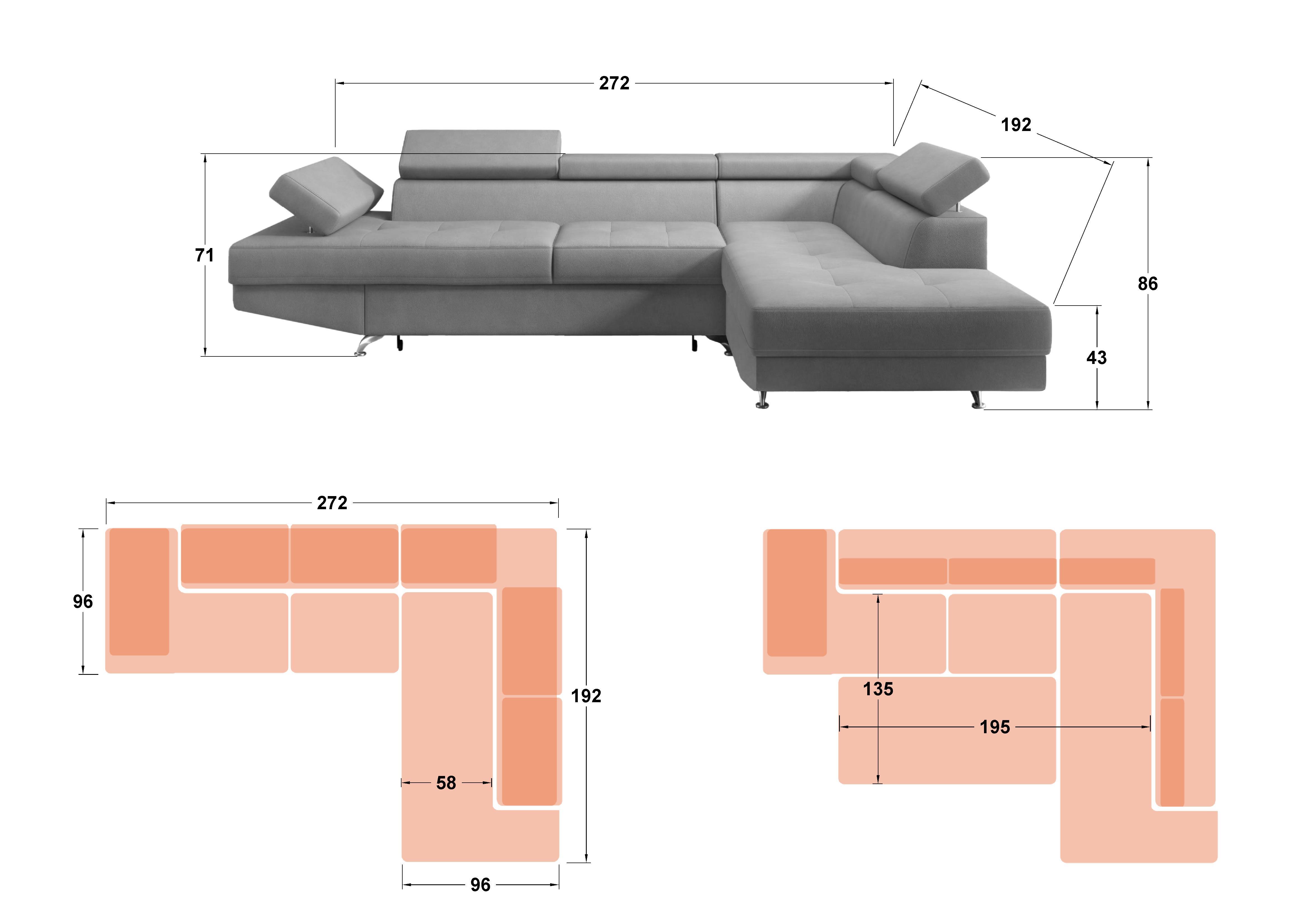 Coltar extensibil Bark M, Barington Coffe + Crem  2