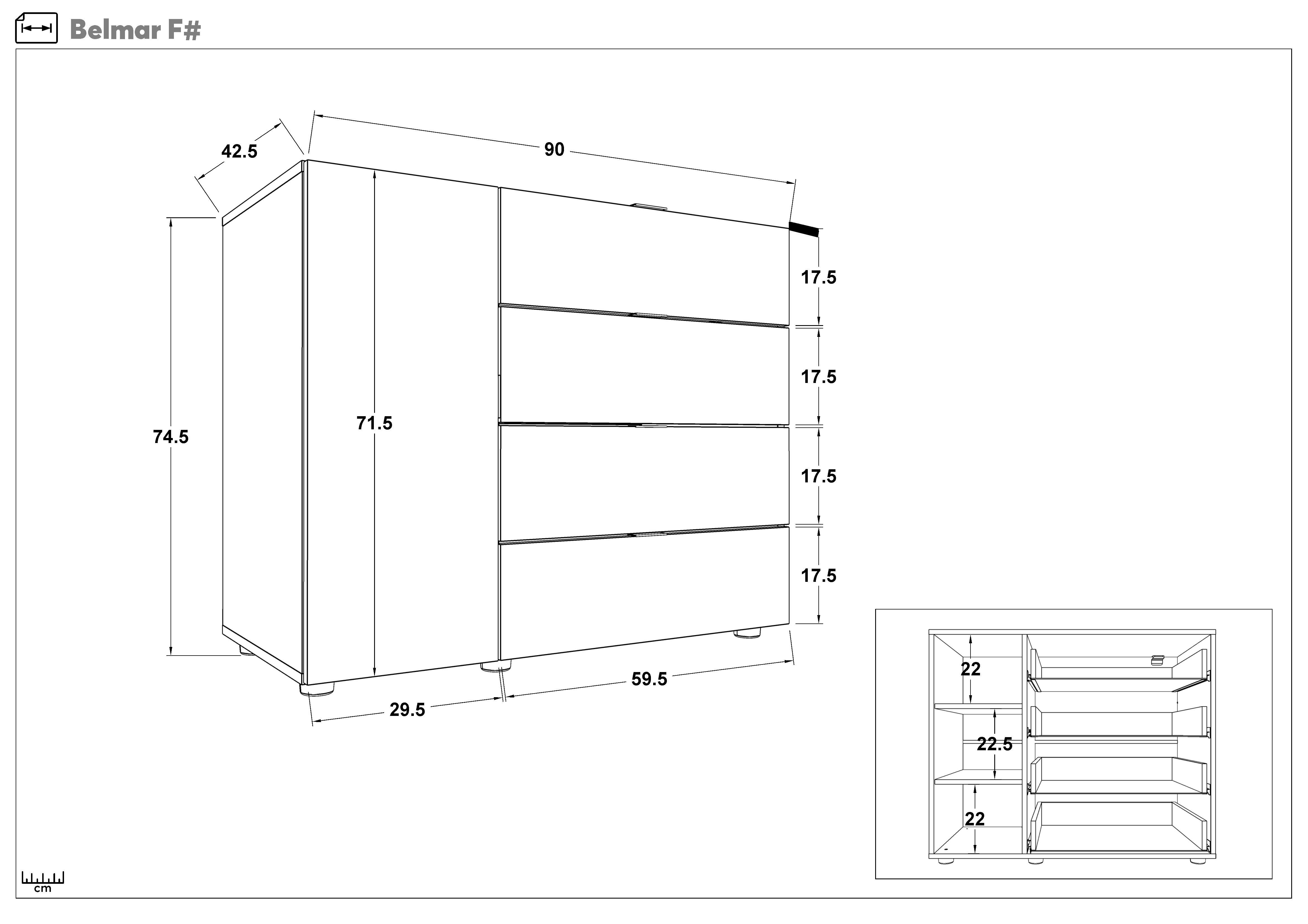 Комод Бельмар, шелк + светлый скандинавский дуб  2