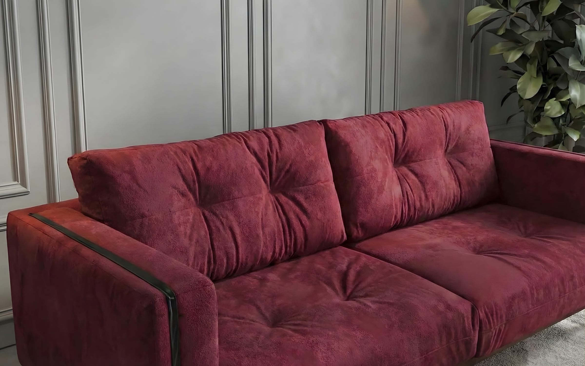 Canapea Bellevue, bordo  5