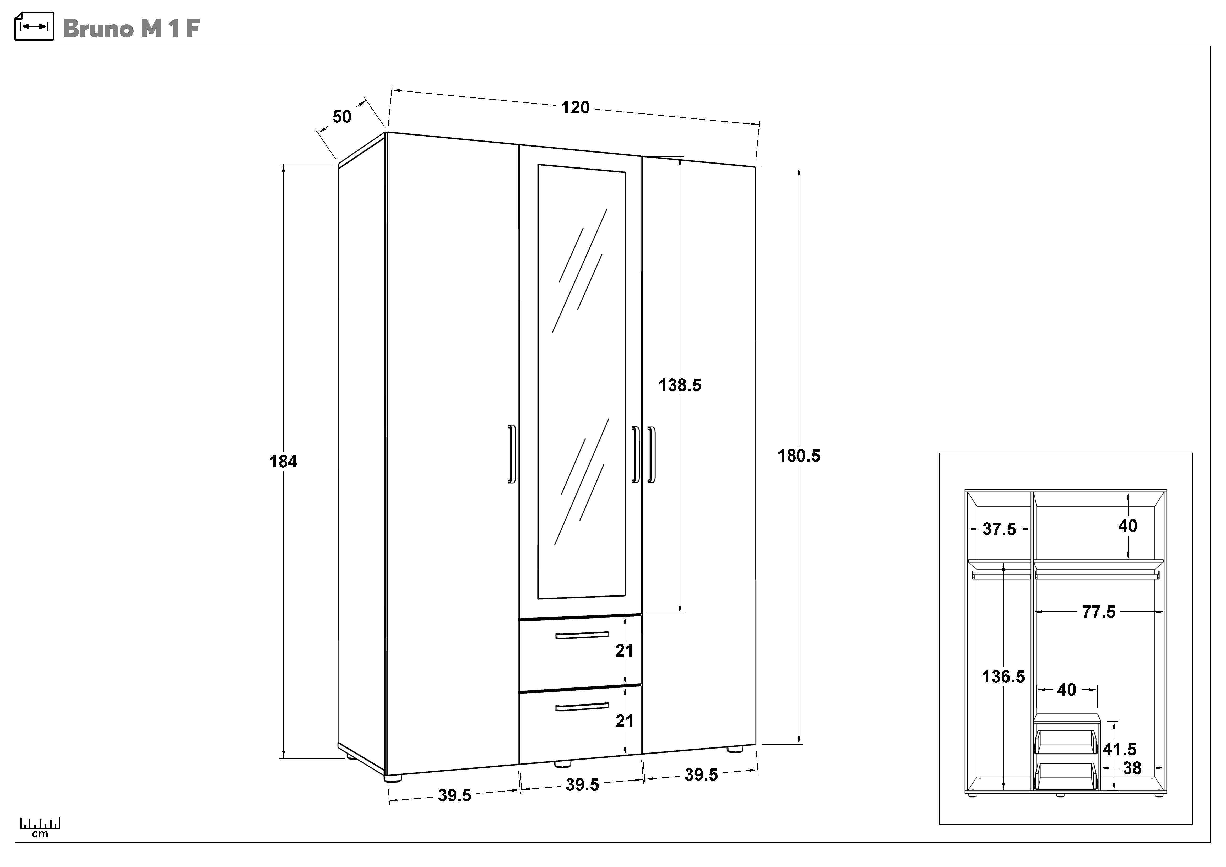 Set dormitor 140/200 Lorein, casmir  5