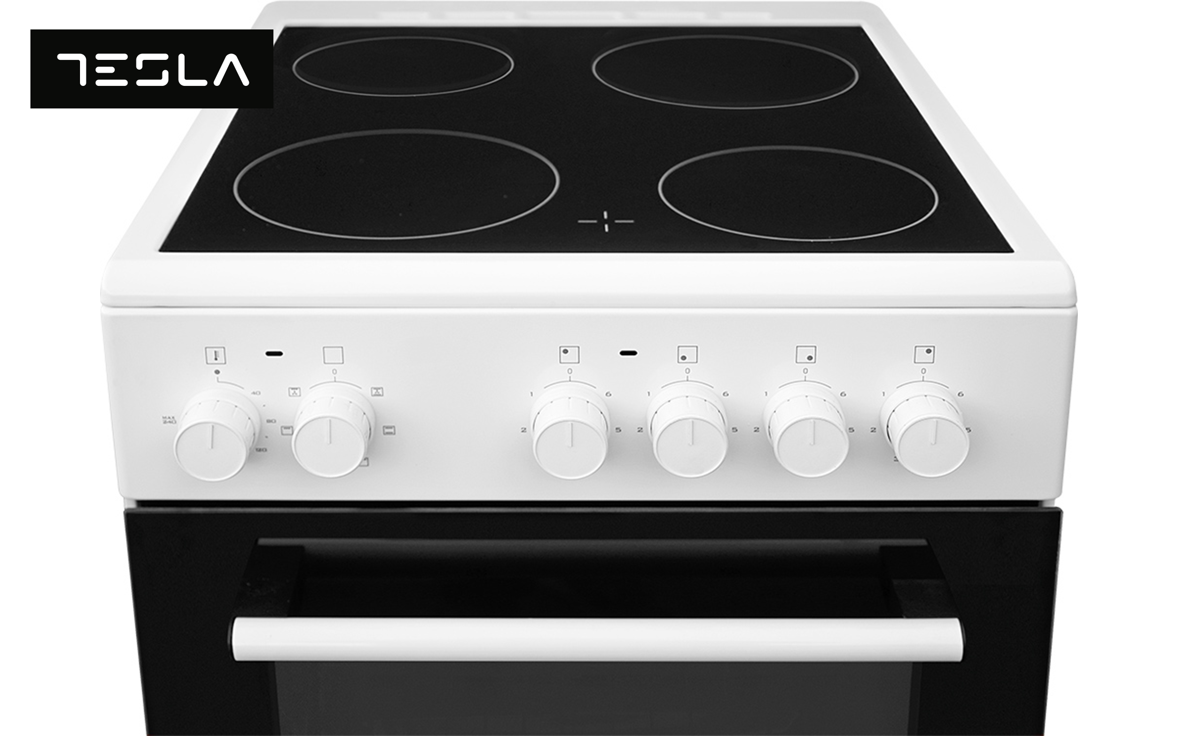 Aragaz TESLA CV5400SW, alb  2