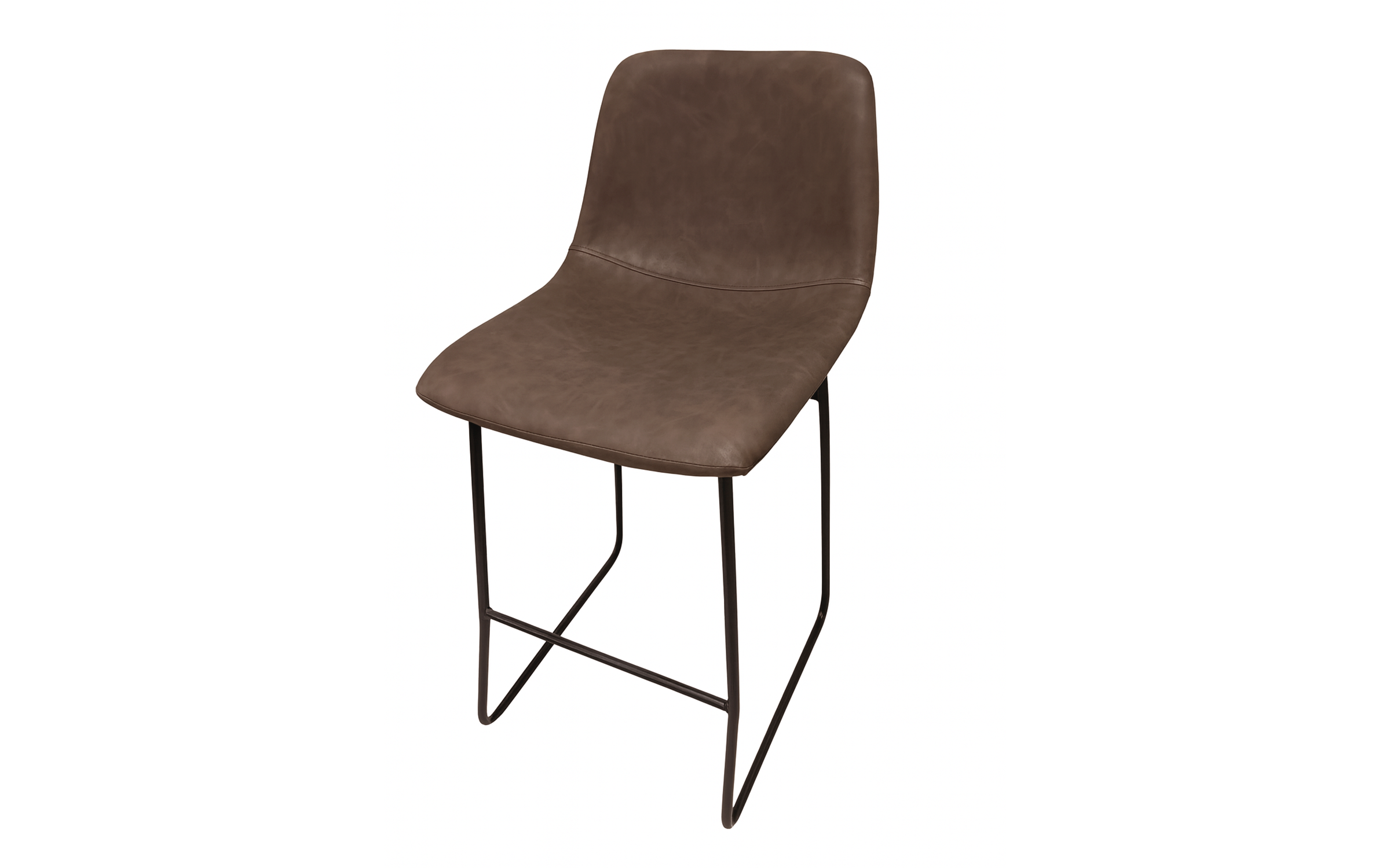 Scaun de bar Remido, gri-maroniu  2