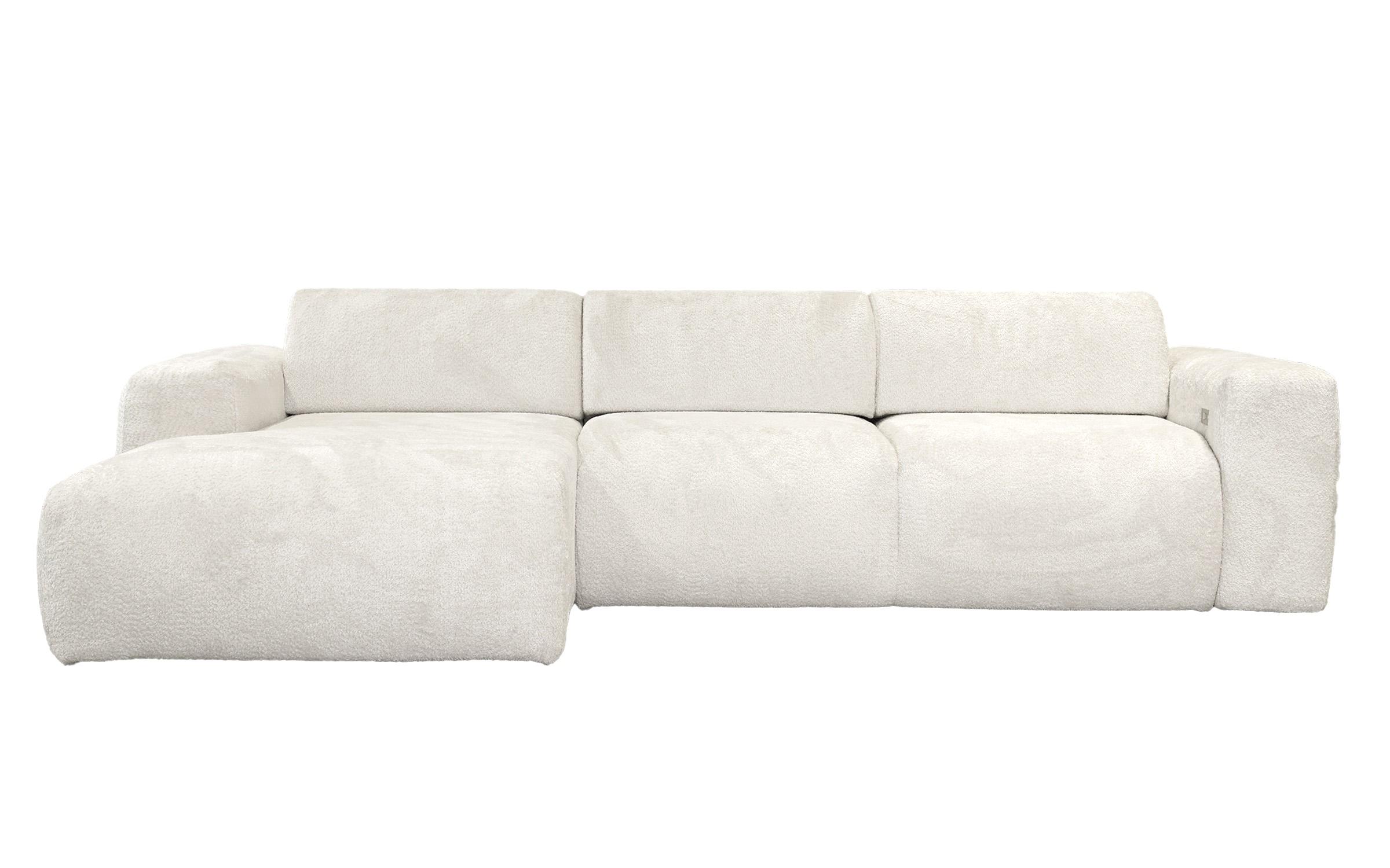 Раскладной угловой диван с электрическим механизмом Алегро, белый  1