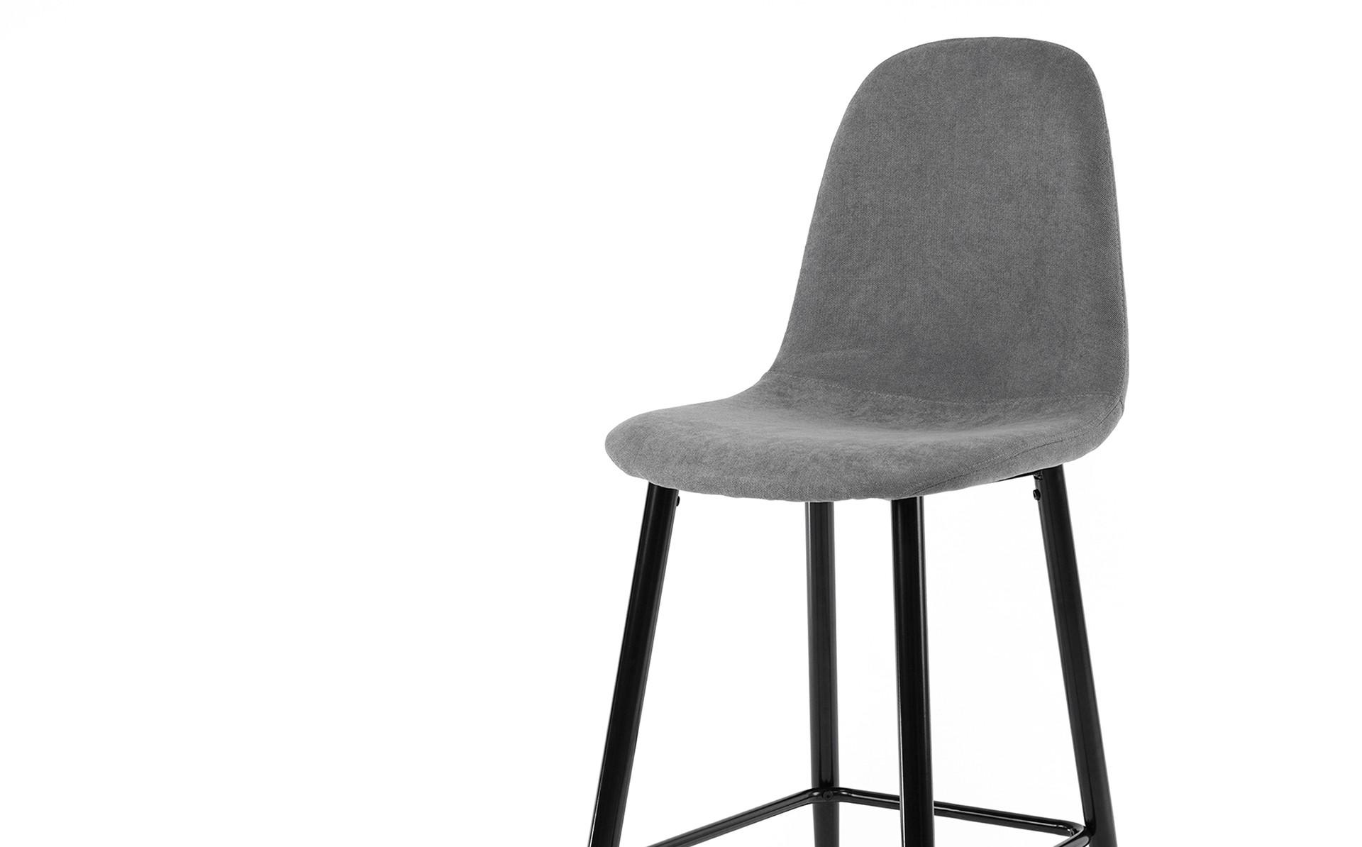 Scaun de bar Carol, gri  7