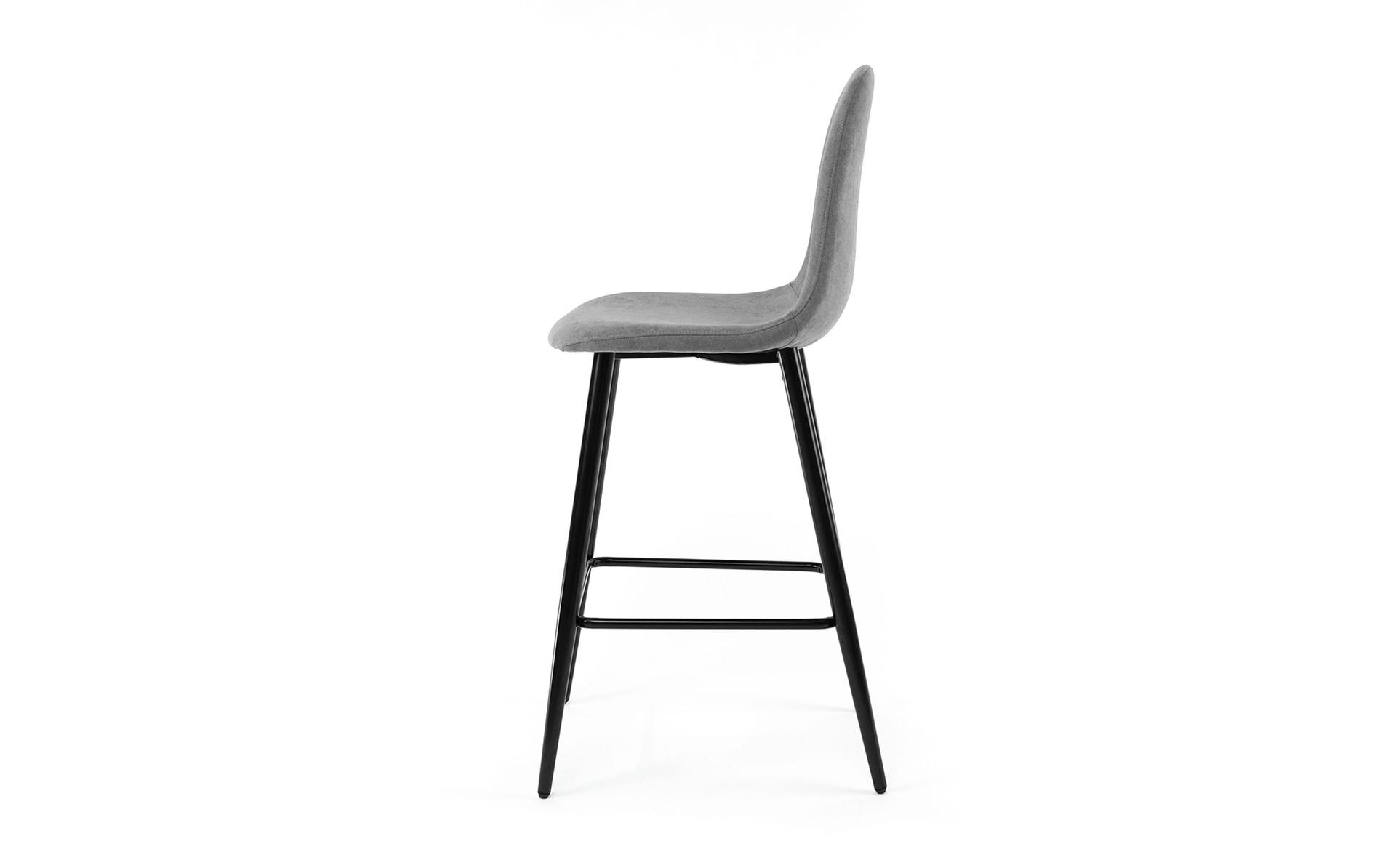 Scaun de bar Carol, gri  5