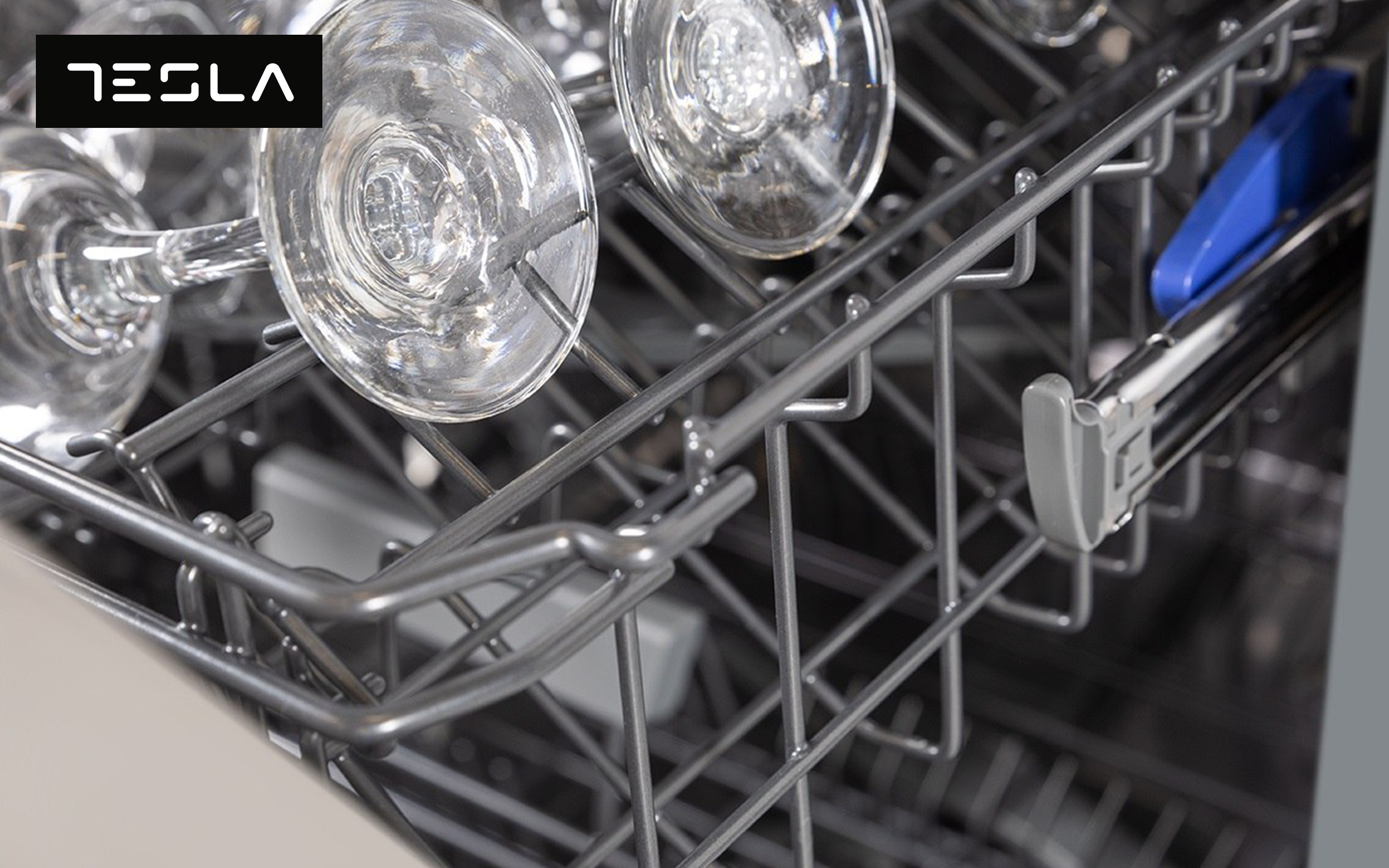 Masina de spalat vase incorporabila TESLA WDI490M, inox  6