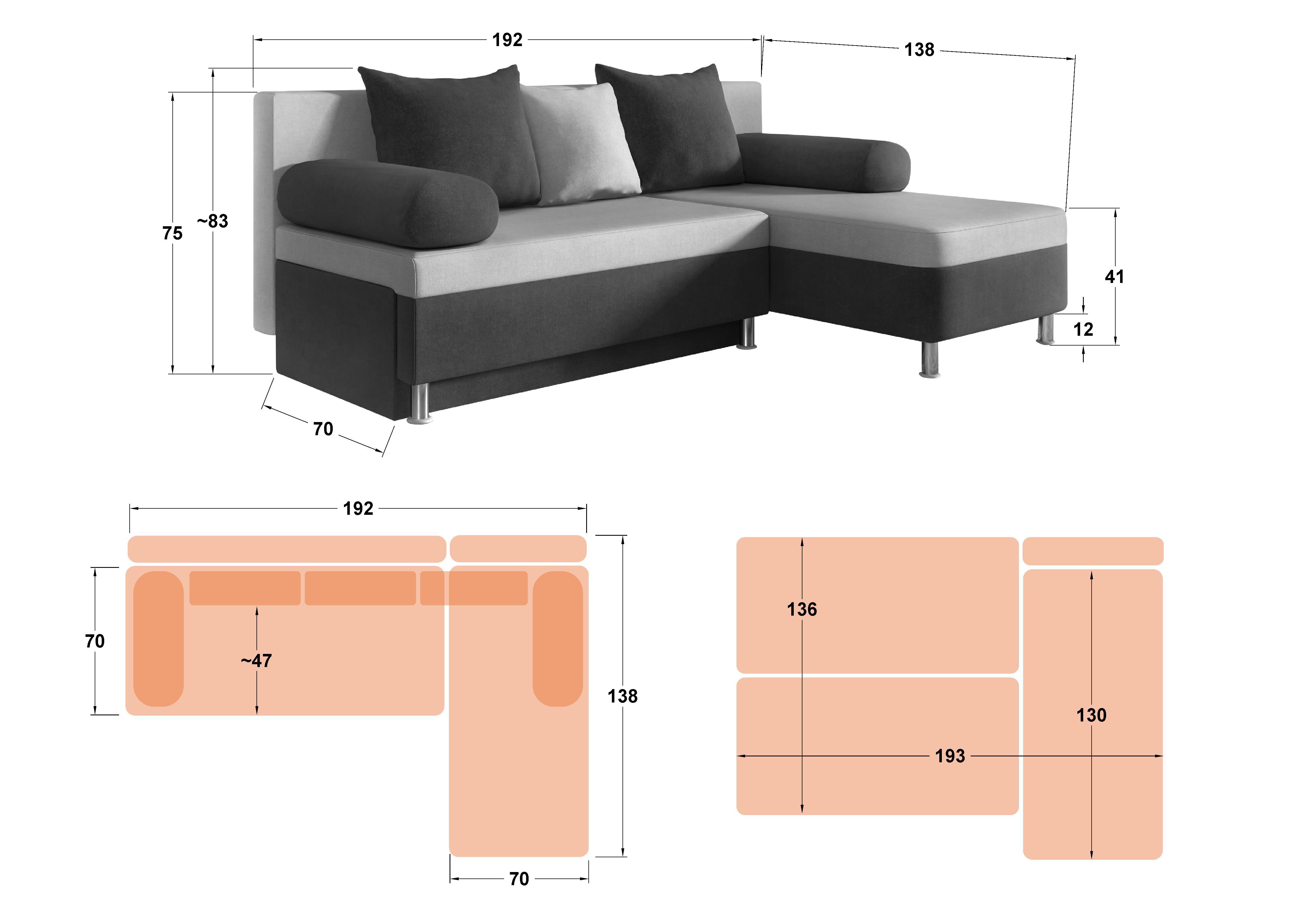 Coltar extensibil Dani S, bej + maro  2