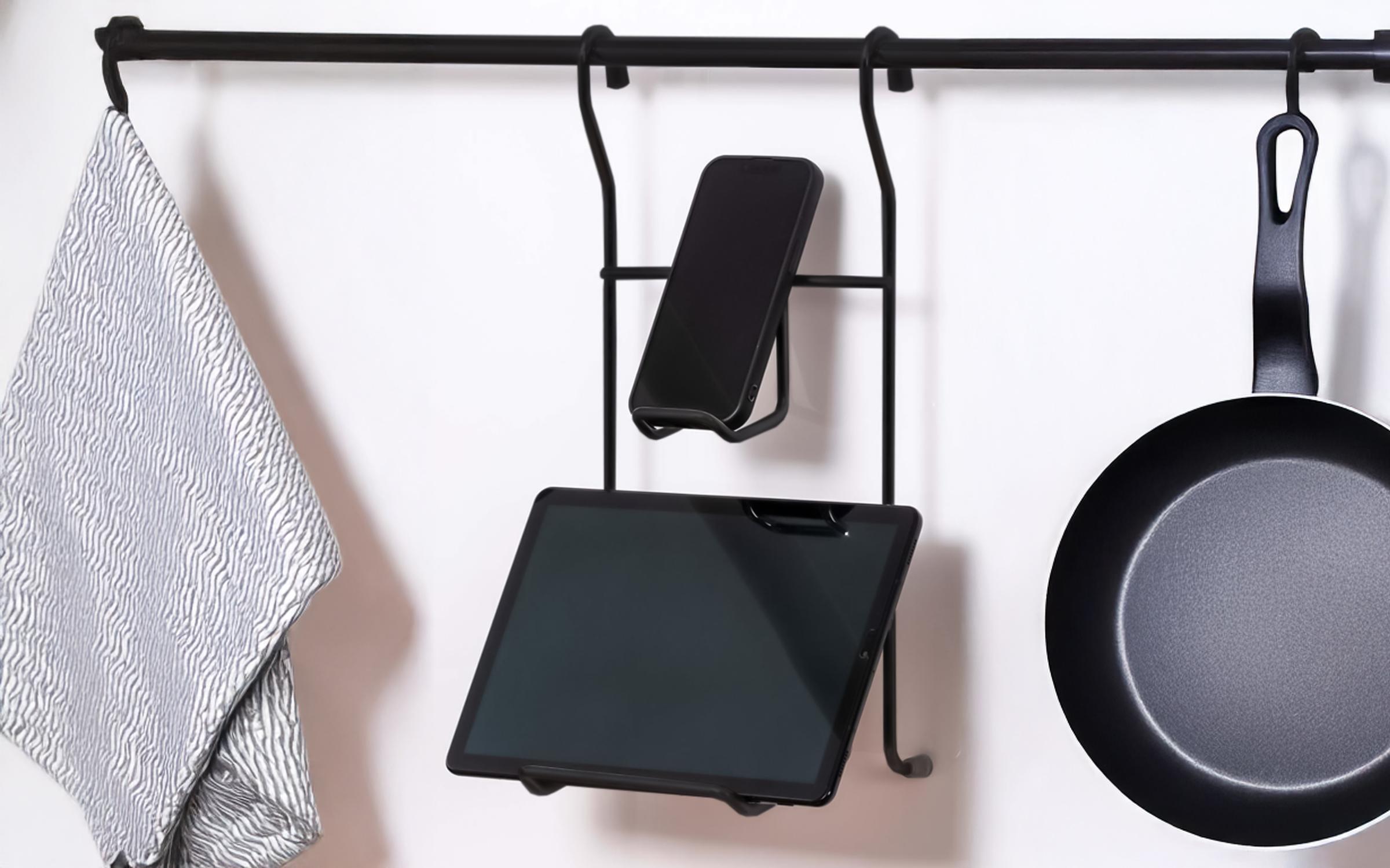 15/30 cm Suport pentru dispozitive mobile, negru  2