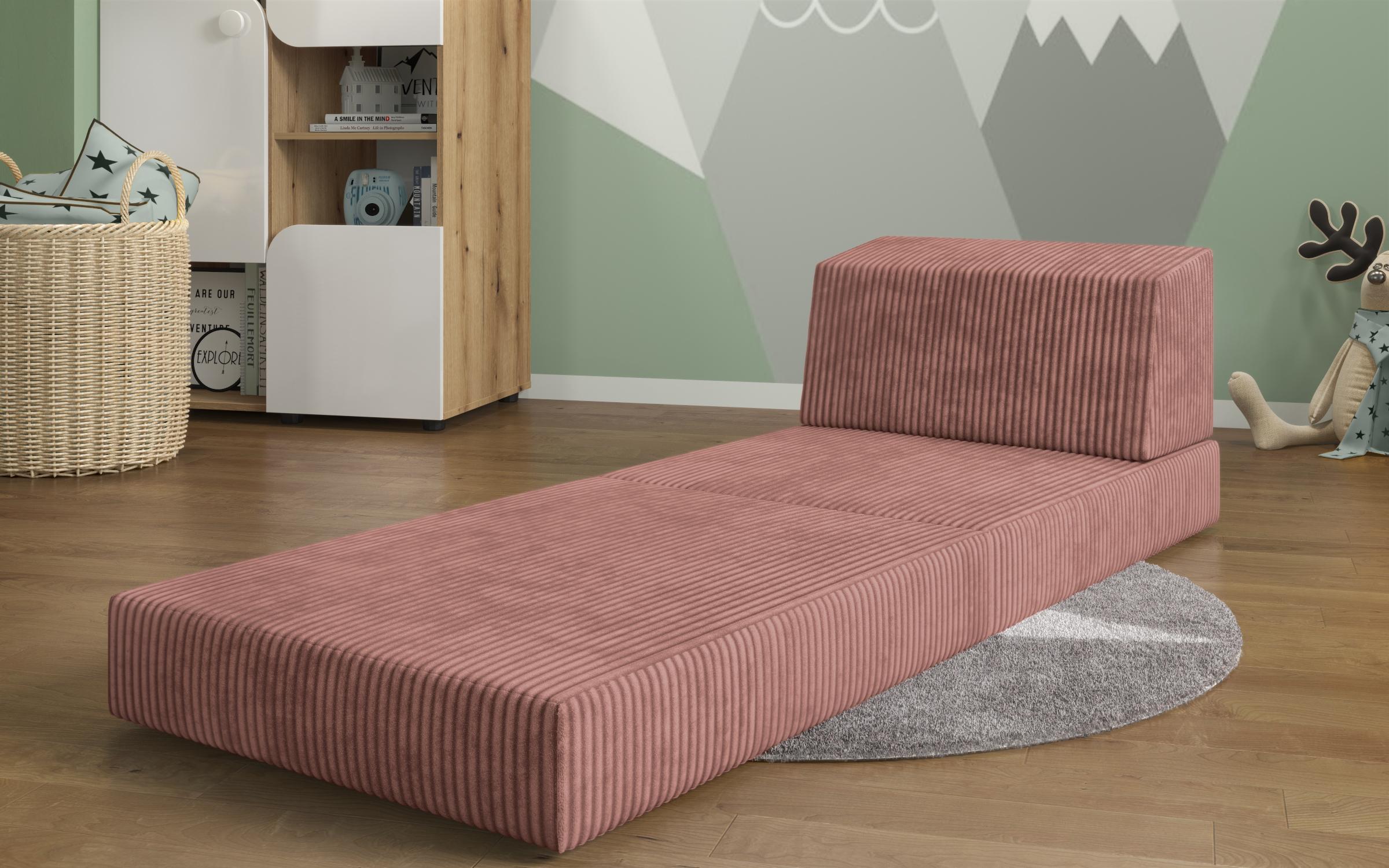 Fotoliu extensibil Cris, roz  4