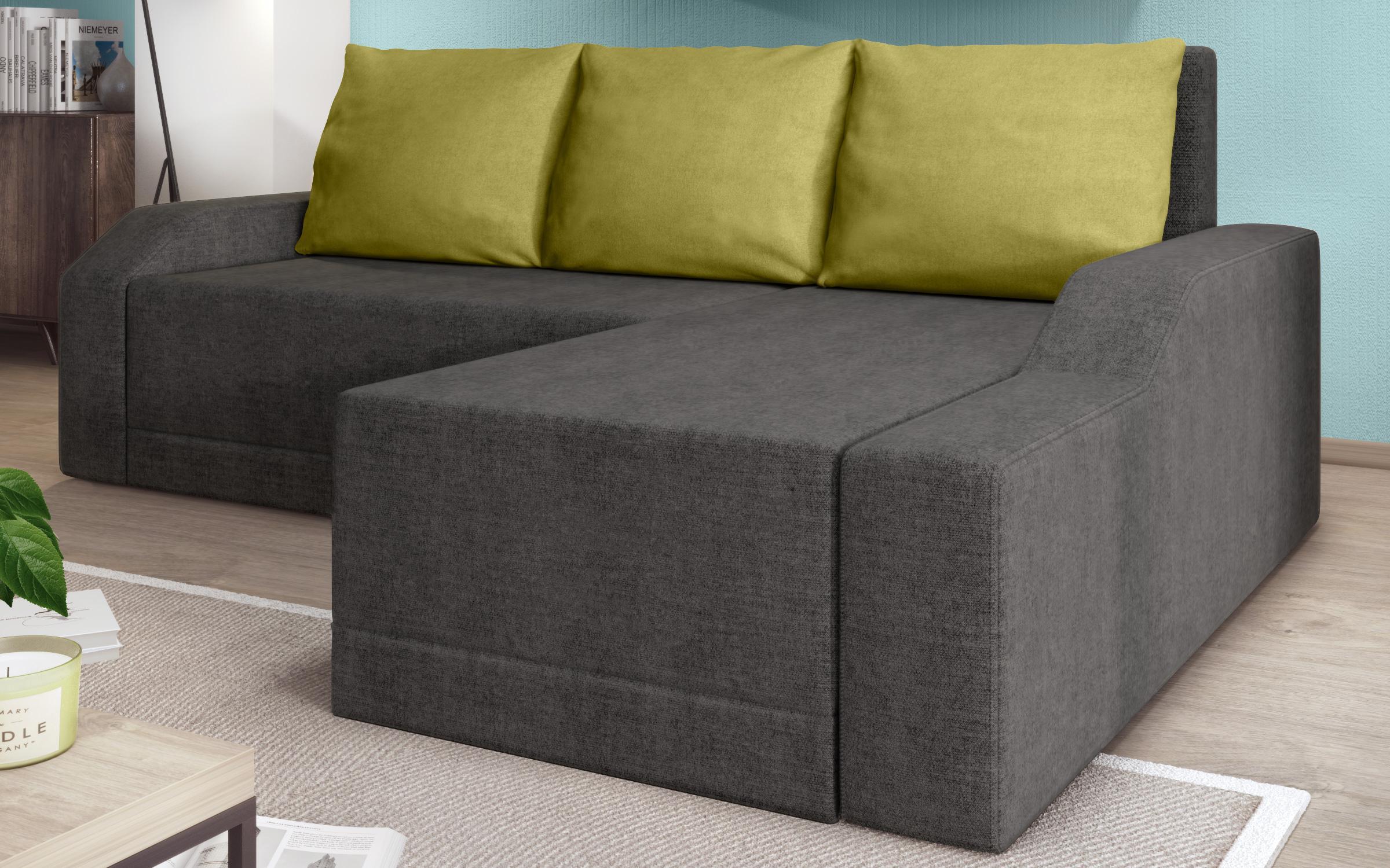 Coltar extensibil Adison M, gri + verde  5