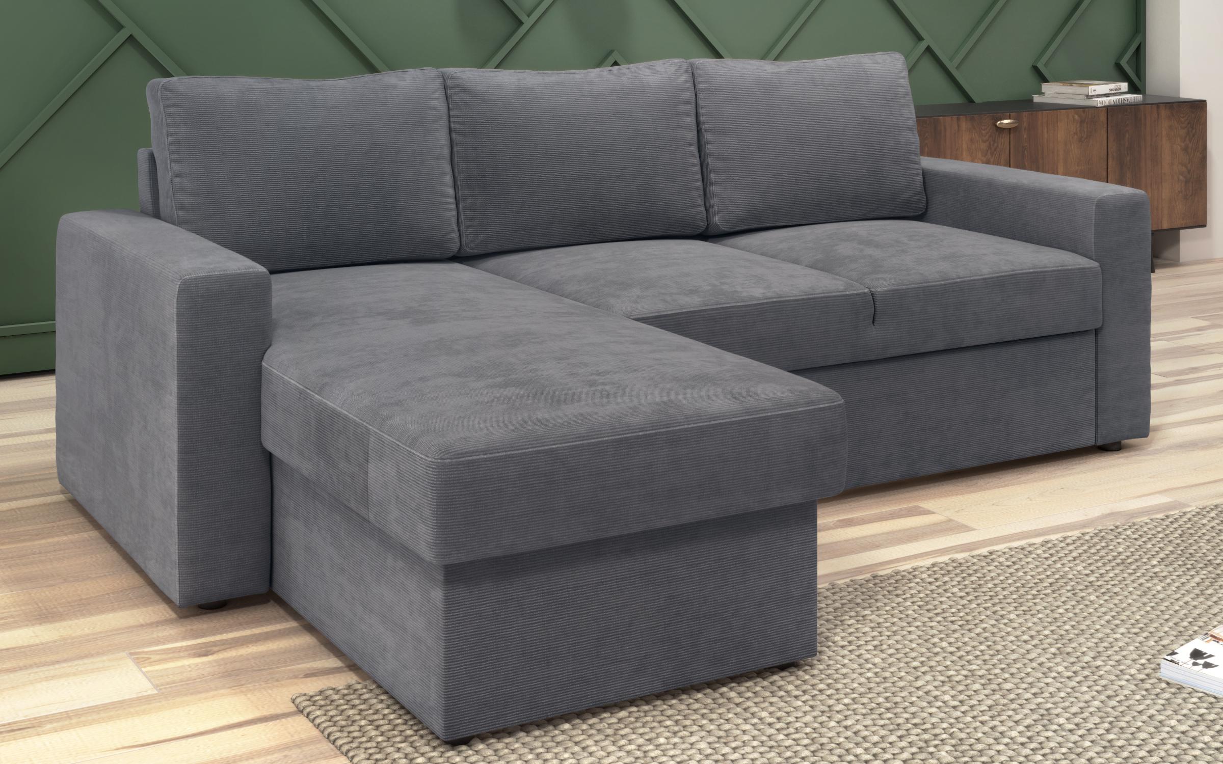 Coltar extensibil Alba Ultra, gri inchis  3