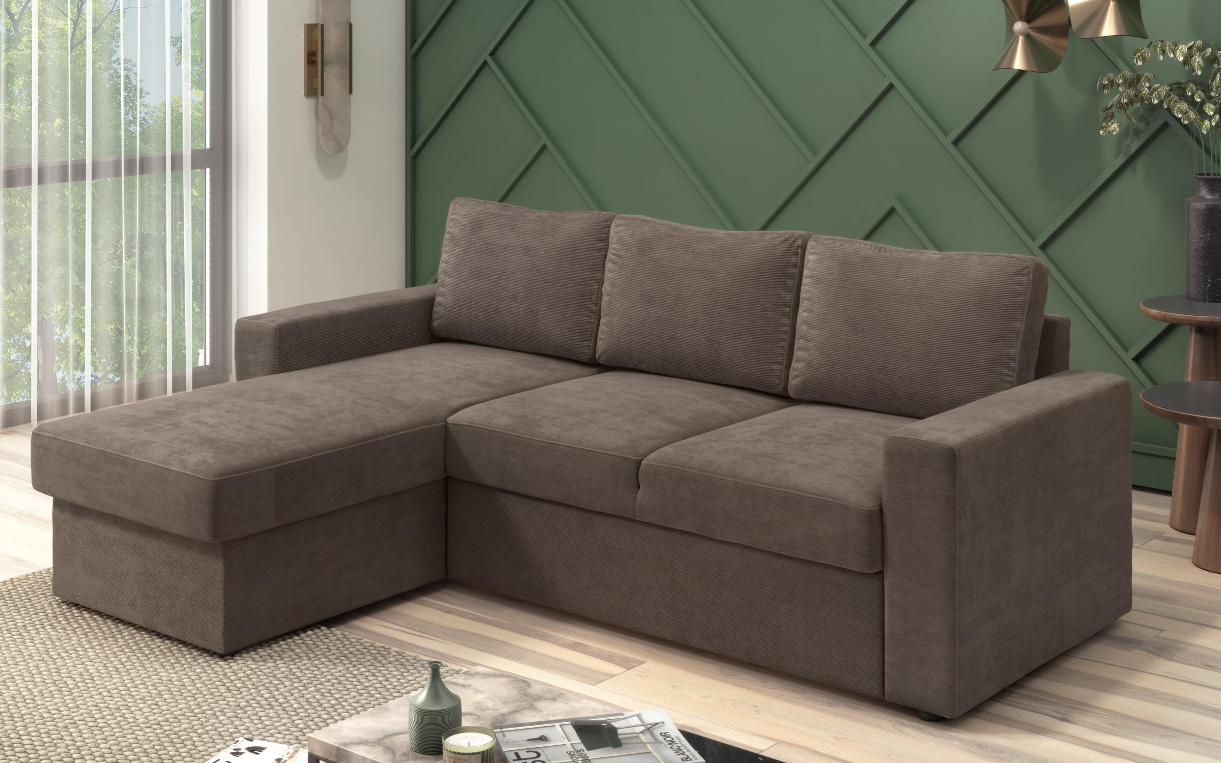 Coltar extensibil Alba Ultra, maro inchis  4