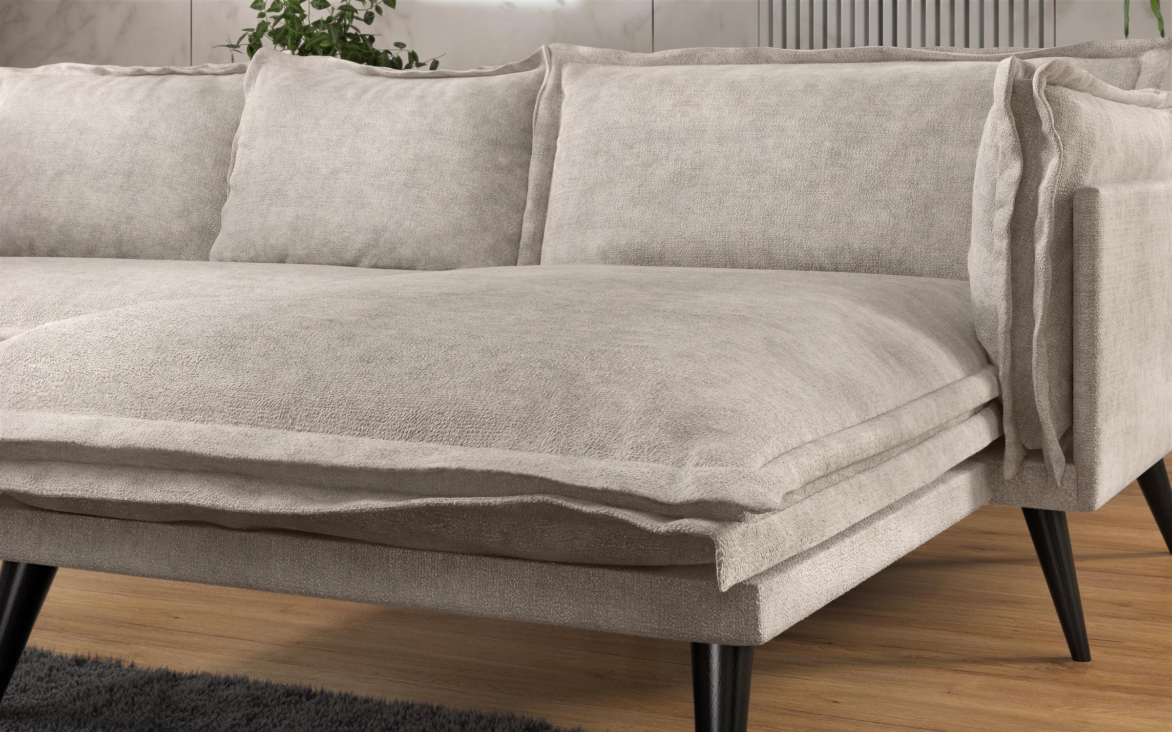 Угловой диван Альберто Extra, бежевый  8