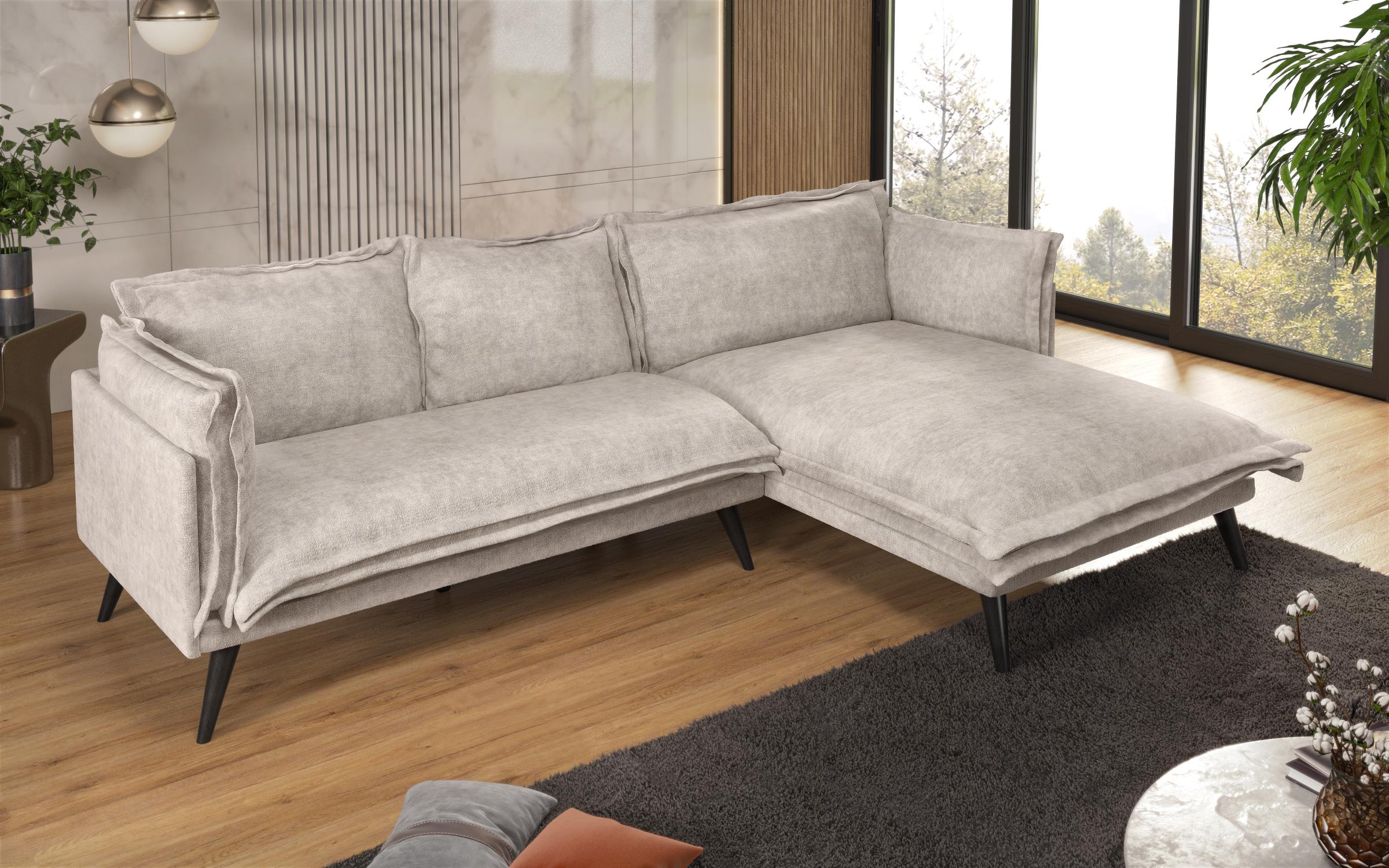 Угловой диван Альберто Extra, бежевый  5