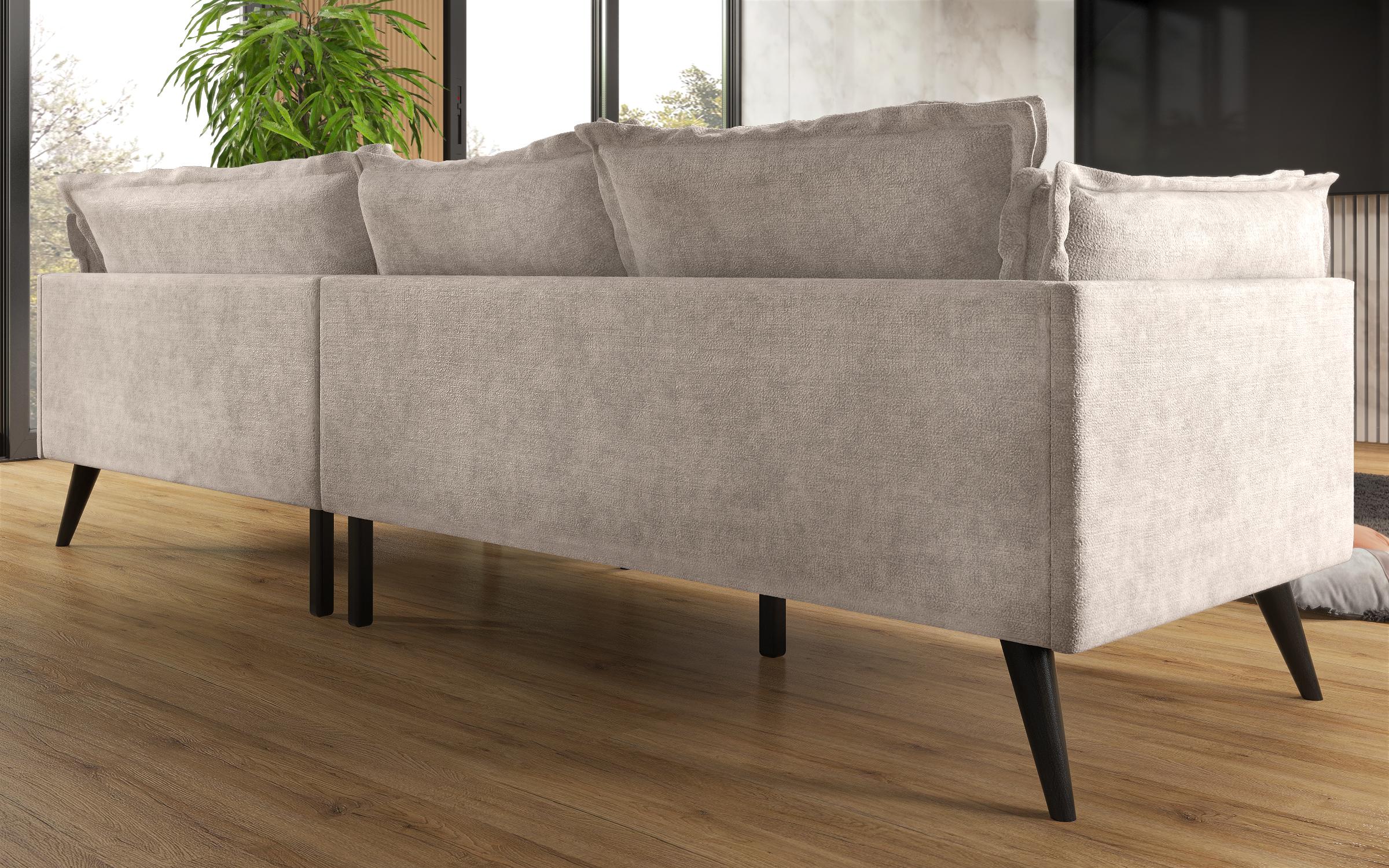 Угловой диван Альберто Extra, бежевый  6