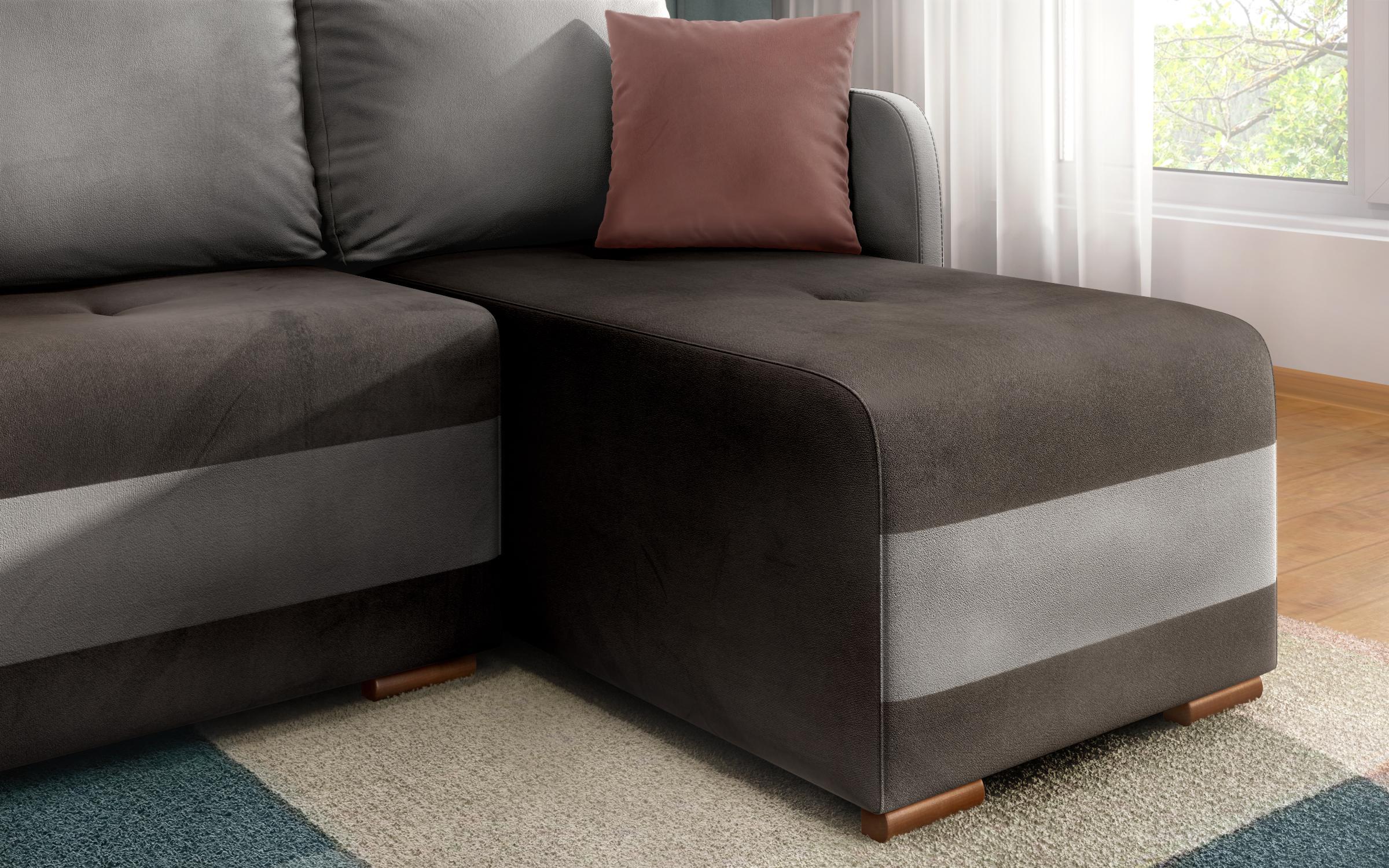 Coltar extensibil Alexa, grafit + gri +roz  8