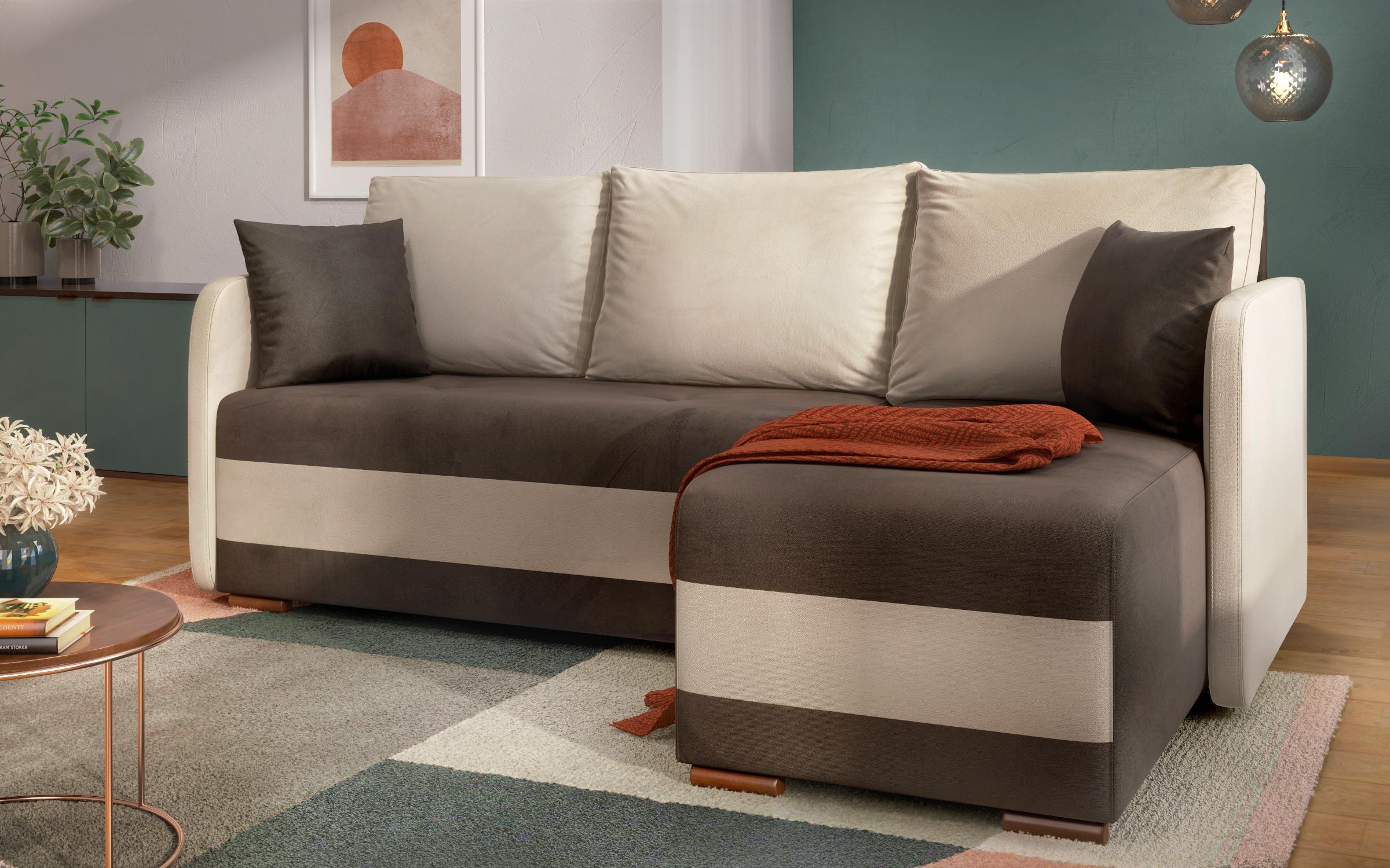 Coltar extensibil Alexa, maro + bej  4