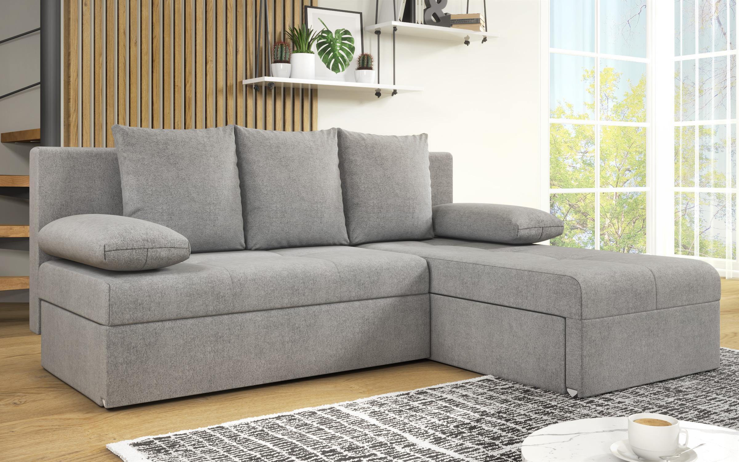 Coltar extensibil Aleto, gri deschis  3