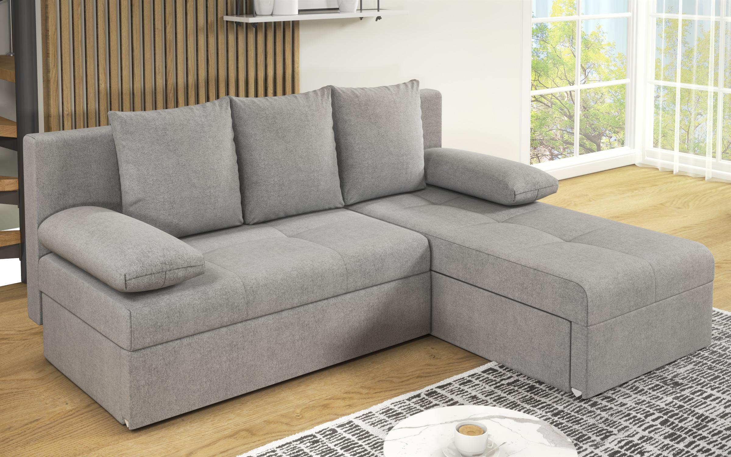 Coltar extensibil Aleto, gri deschis  4