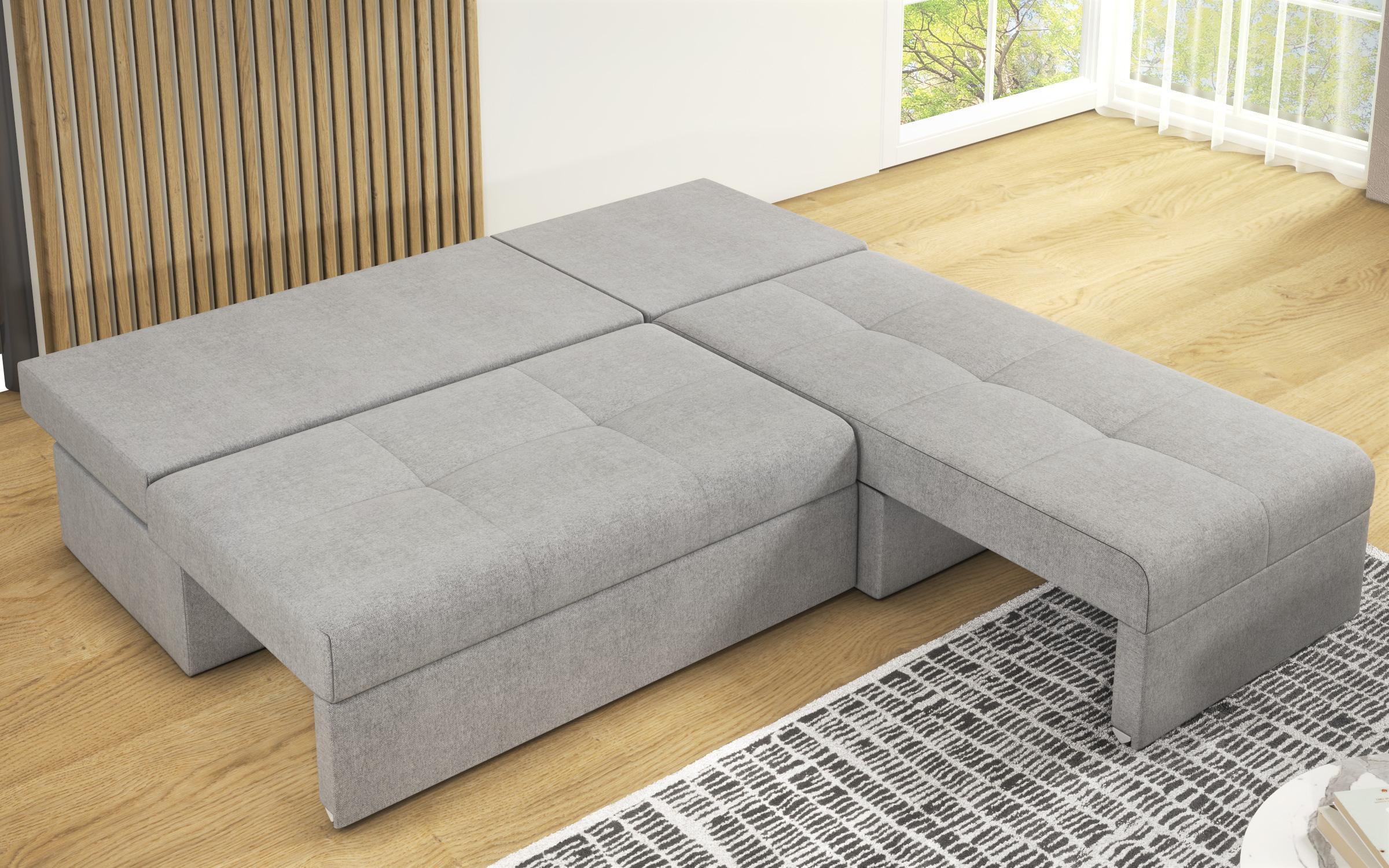 Coltar extensibil Aleto, gri deschis  6