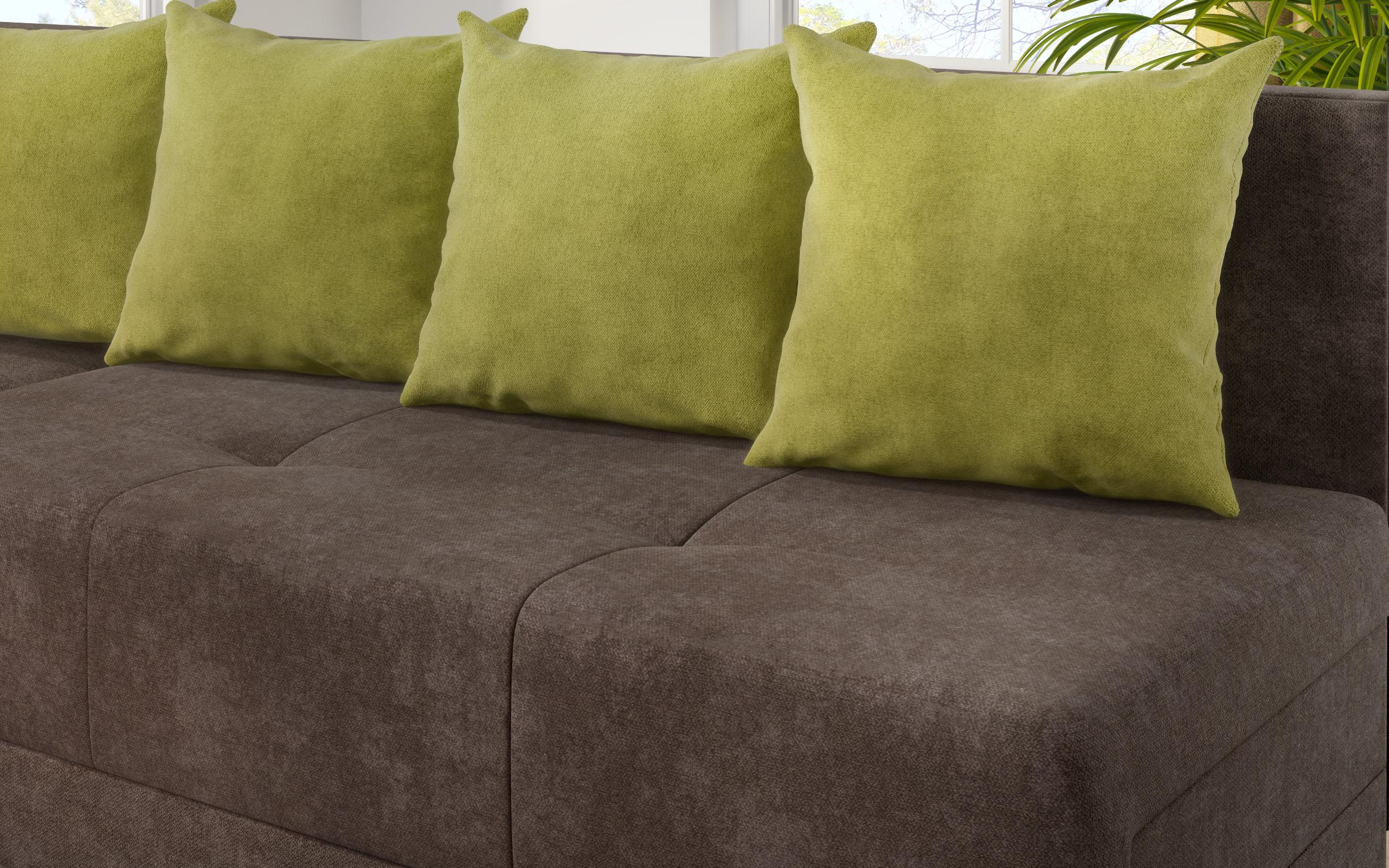 Coltar extensibil Alora, maro inchis + verde  6