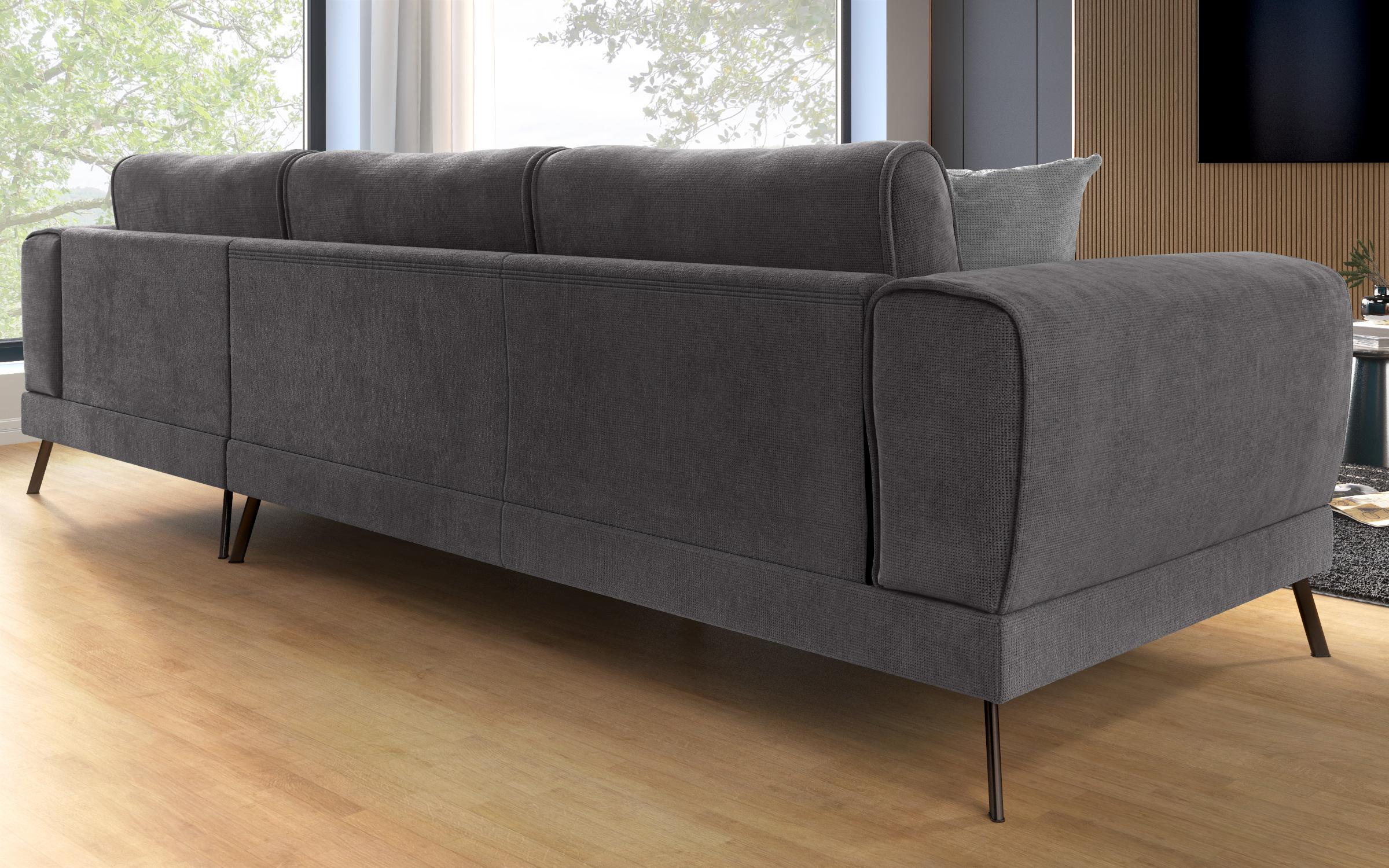 Coltar pentru living Aston, gri + gri deschis  9