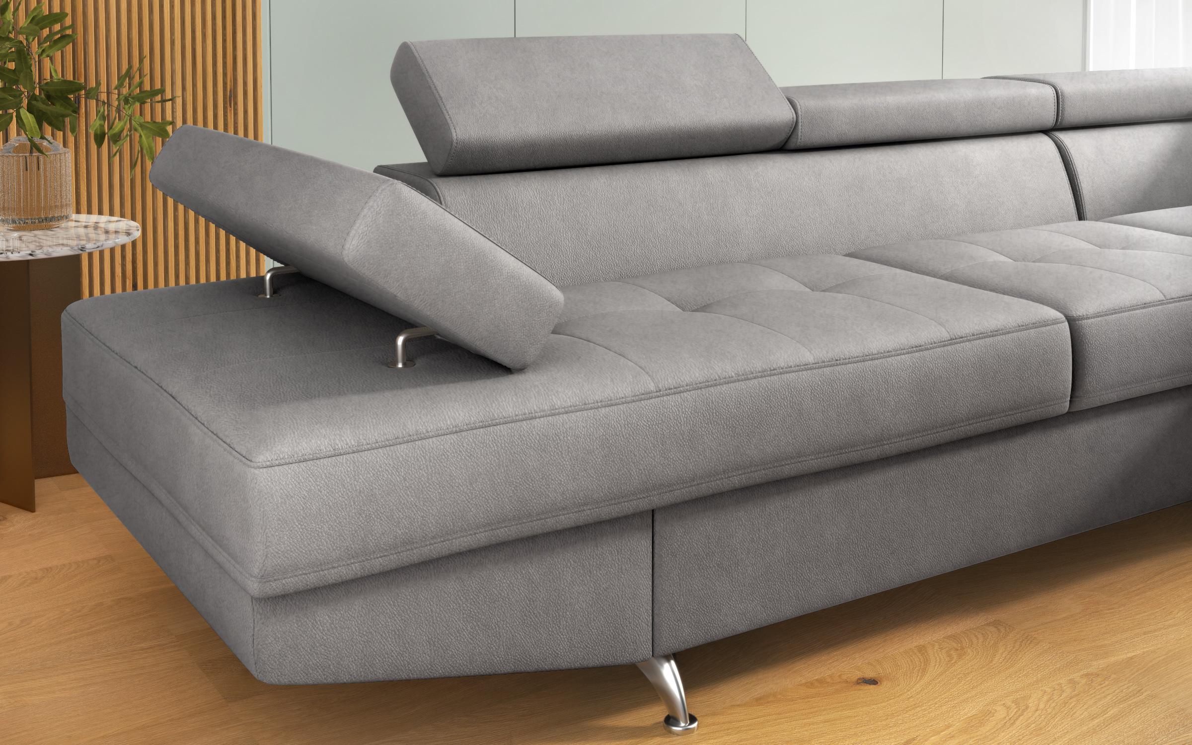 Coltar extensibil Bark, gri  7